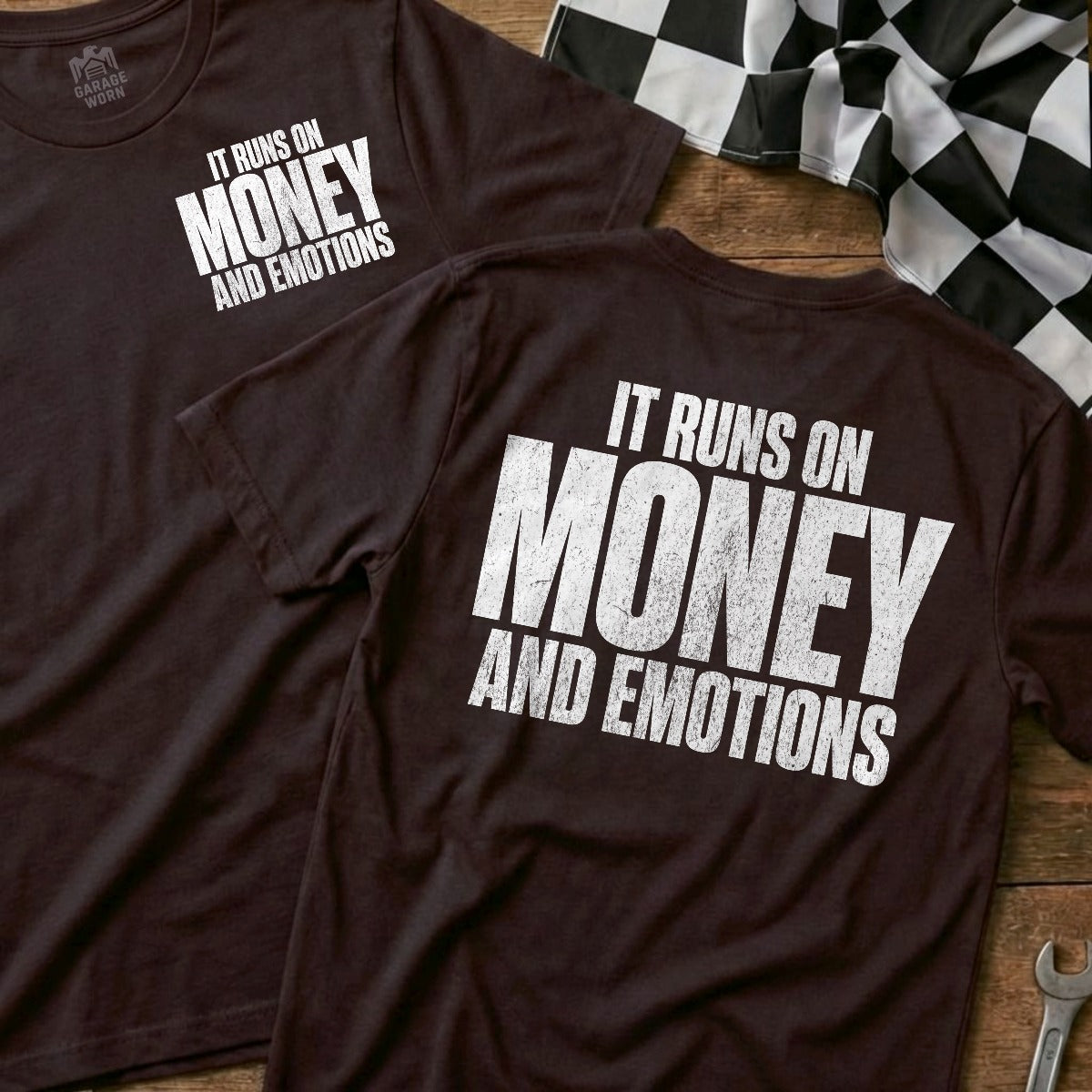 Choc Brown | Front & Back