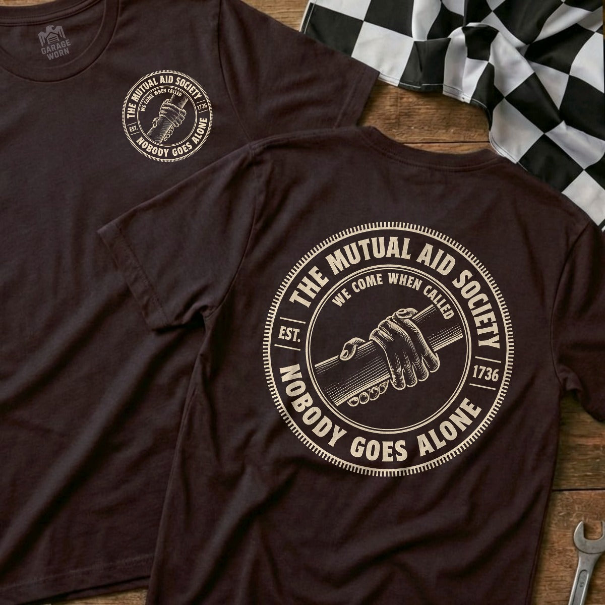 Choc Brown | Front & Back