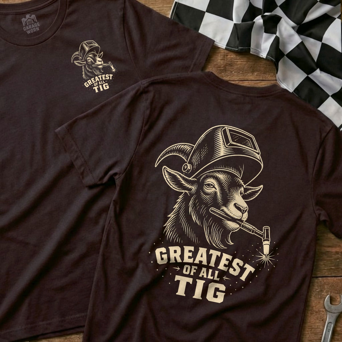 Choc Brown | Front & Back