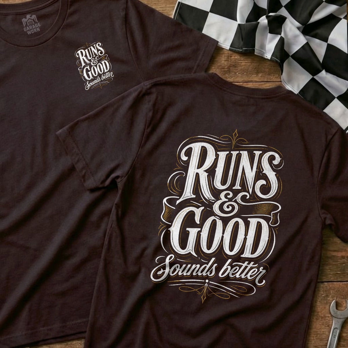 Choc Brown | Front & Back