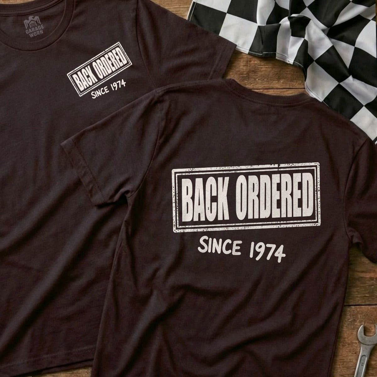 Choc Brown | Front & Back