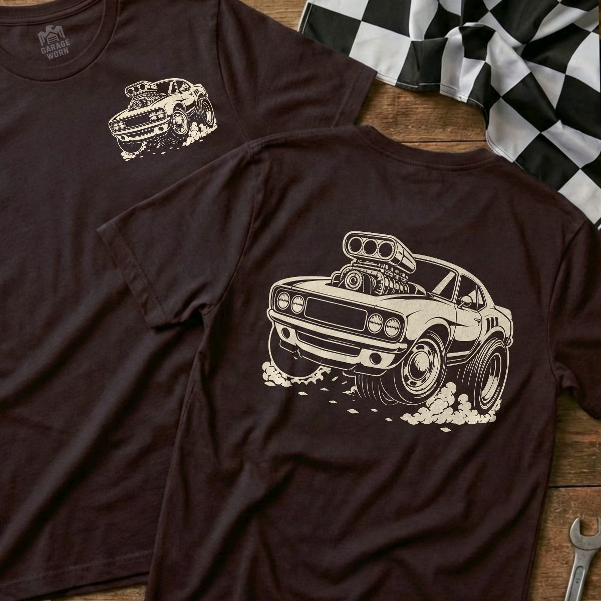 Choc Brown | Front & Back