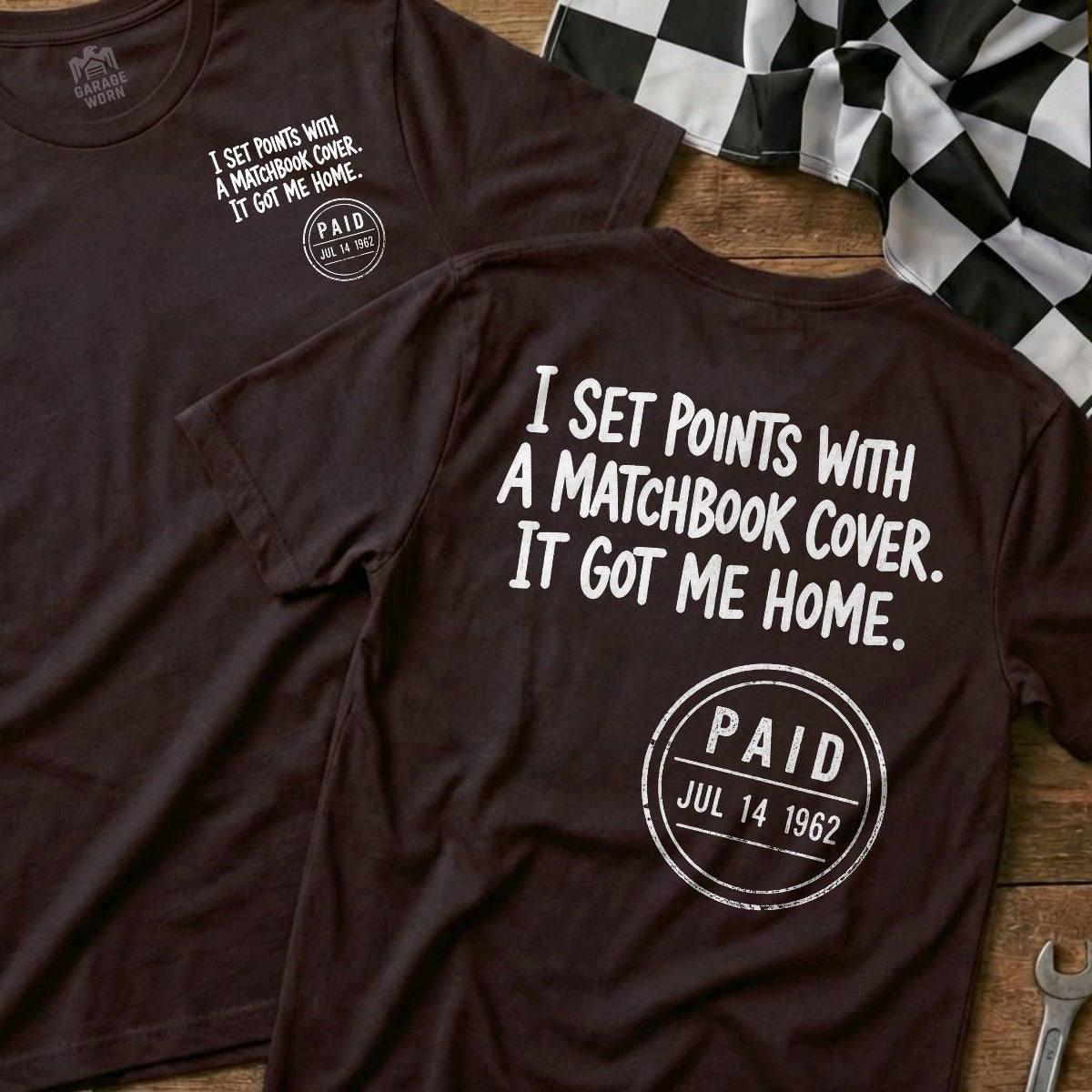 Choc Brown | Front & Back