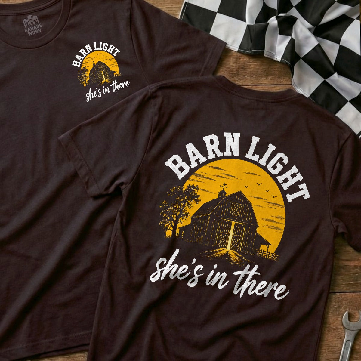 Choc Brown | Front & Back