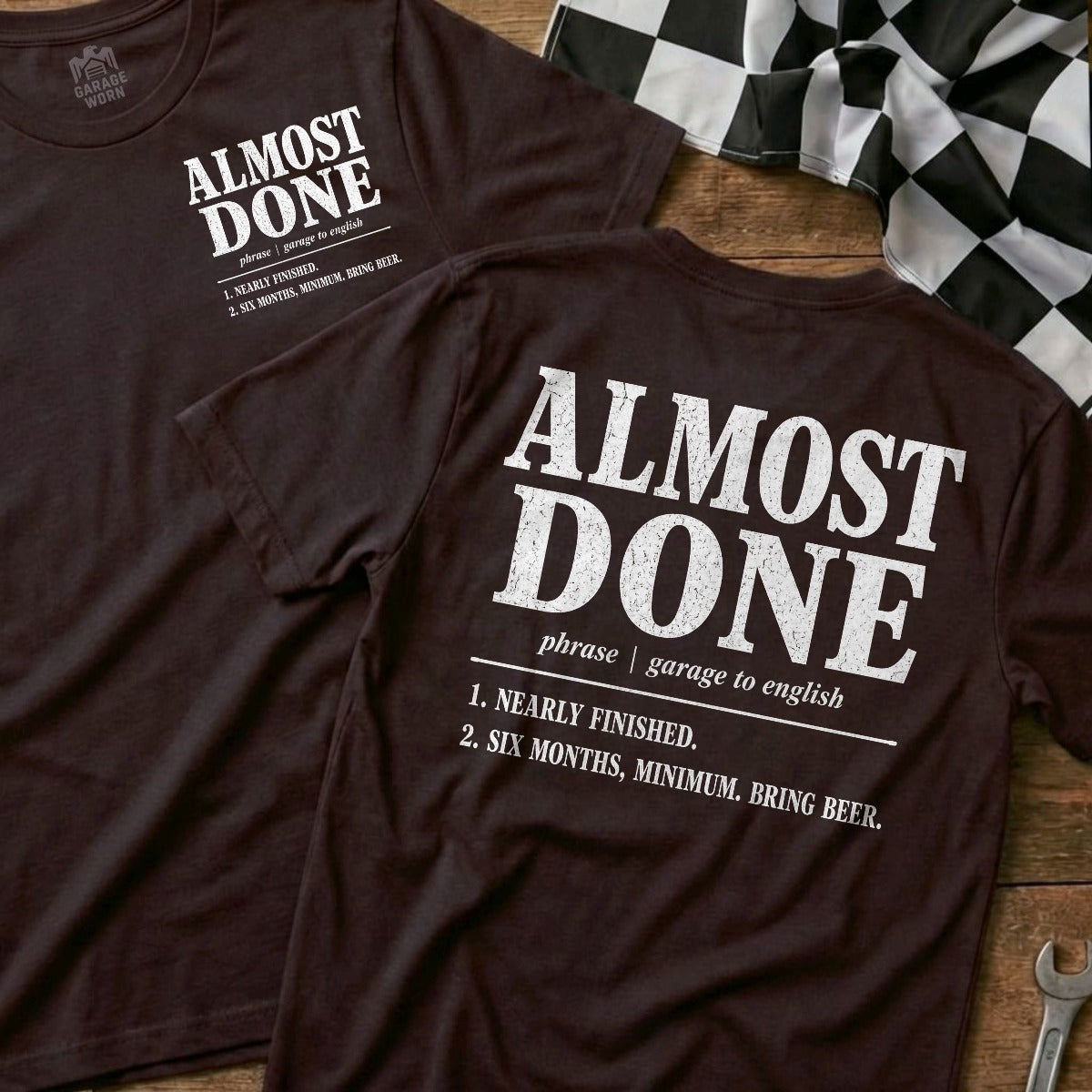 Choc Brown | Front & Back