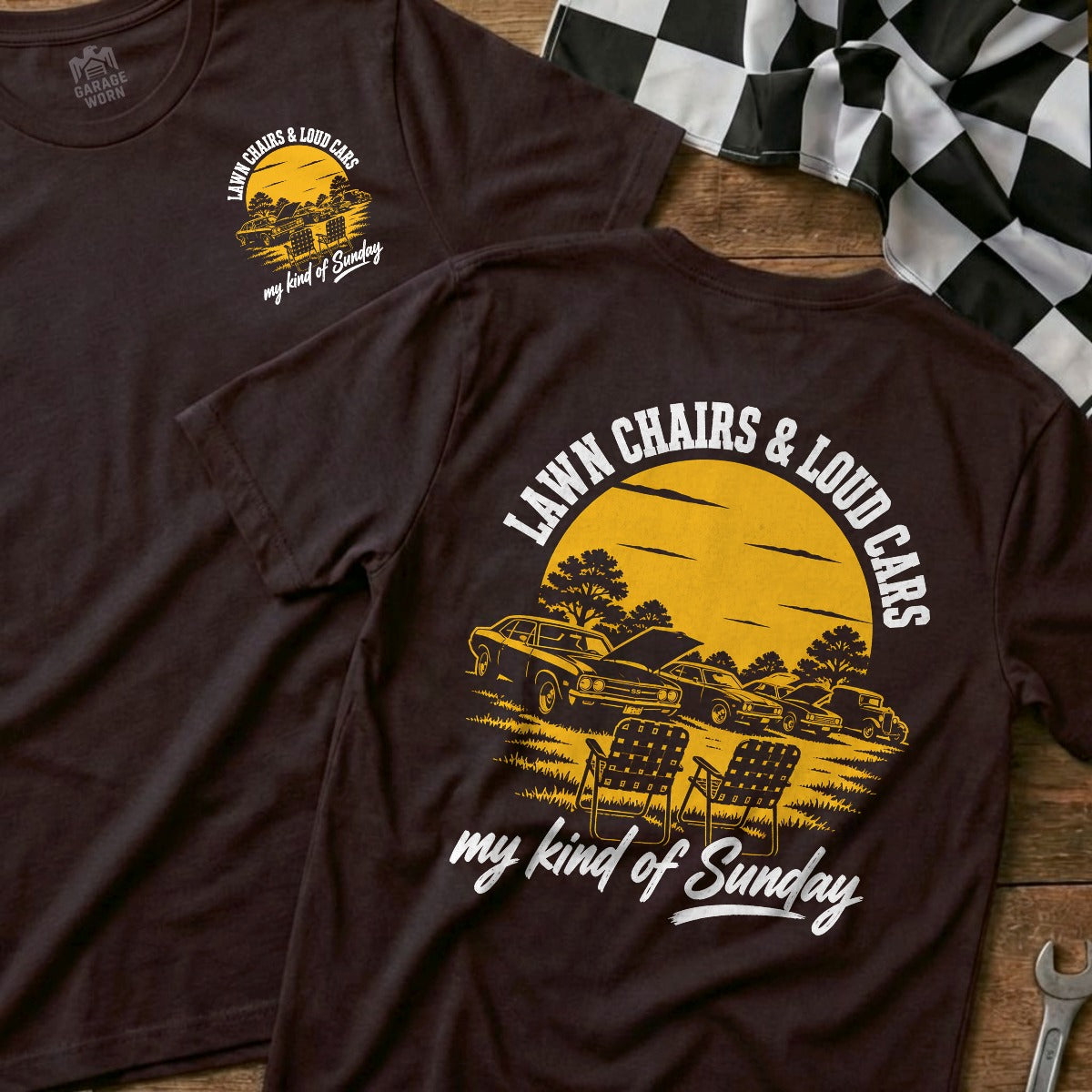 Choc Brown | Front & Back