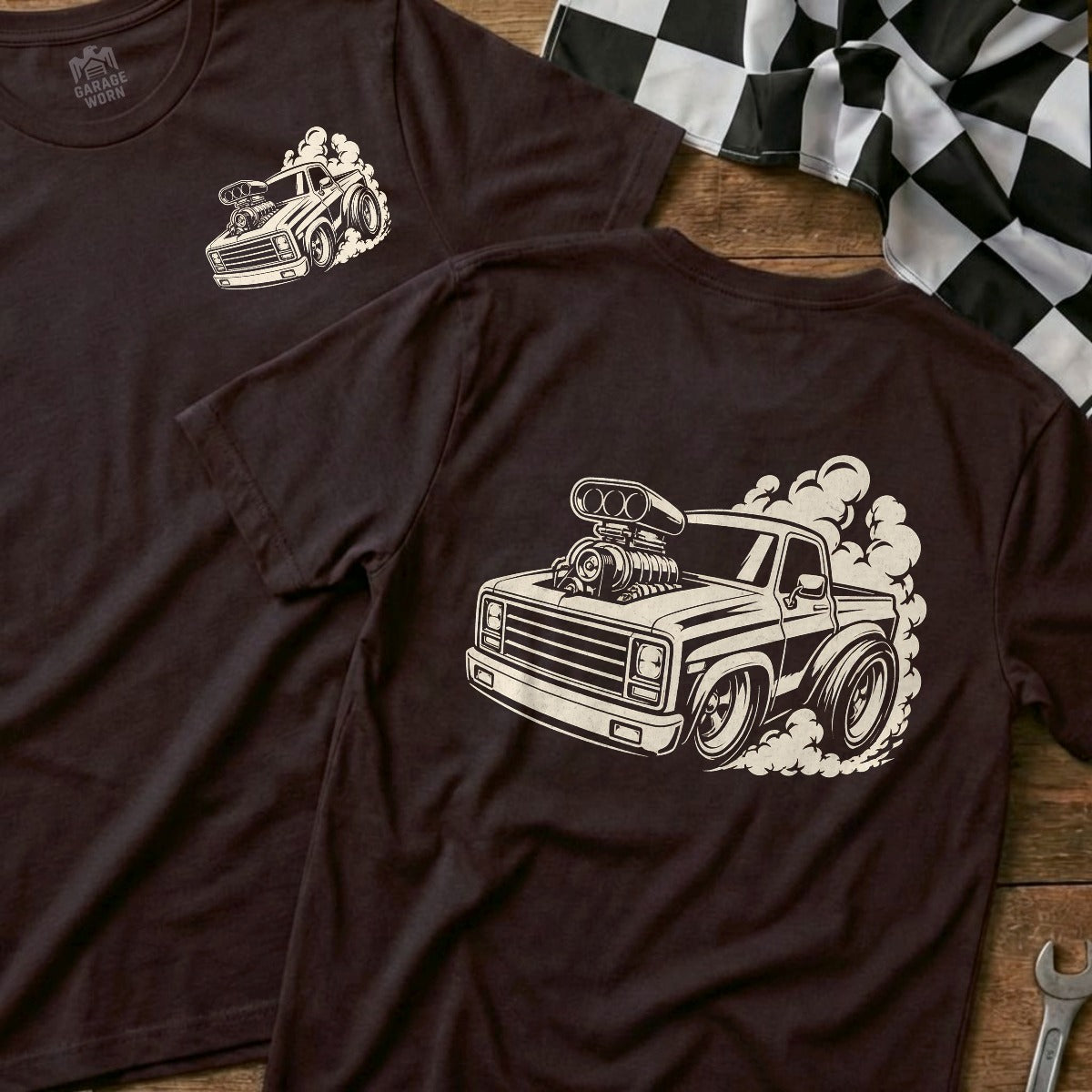 Choc Brown | Front & Back