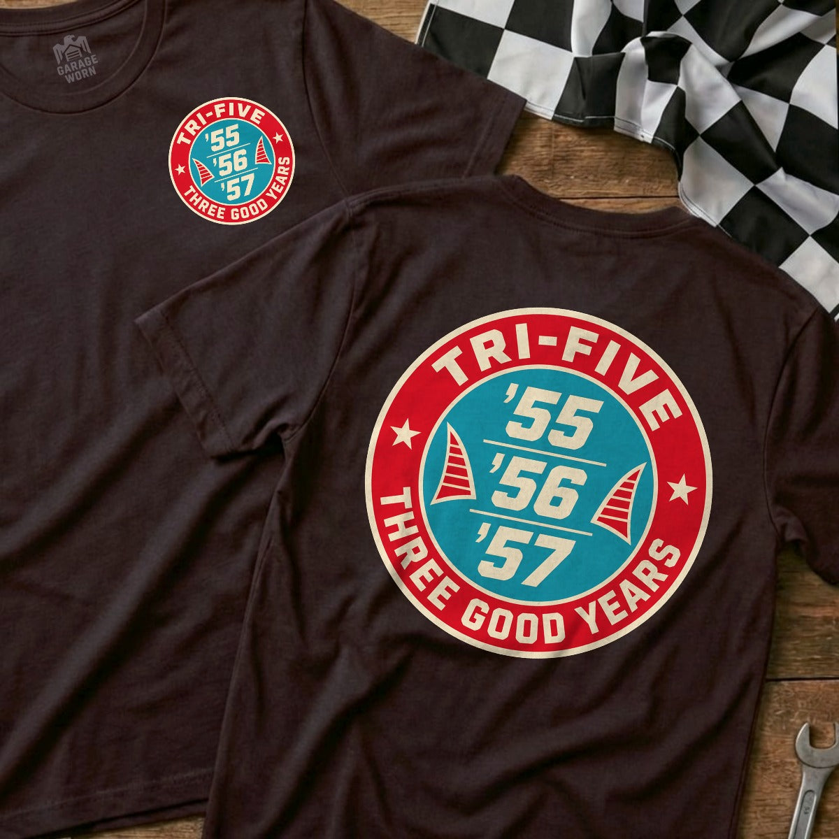 Choc Brown | Front & Back