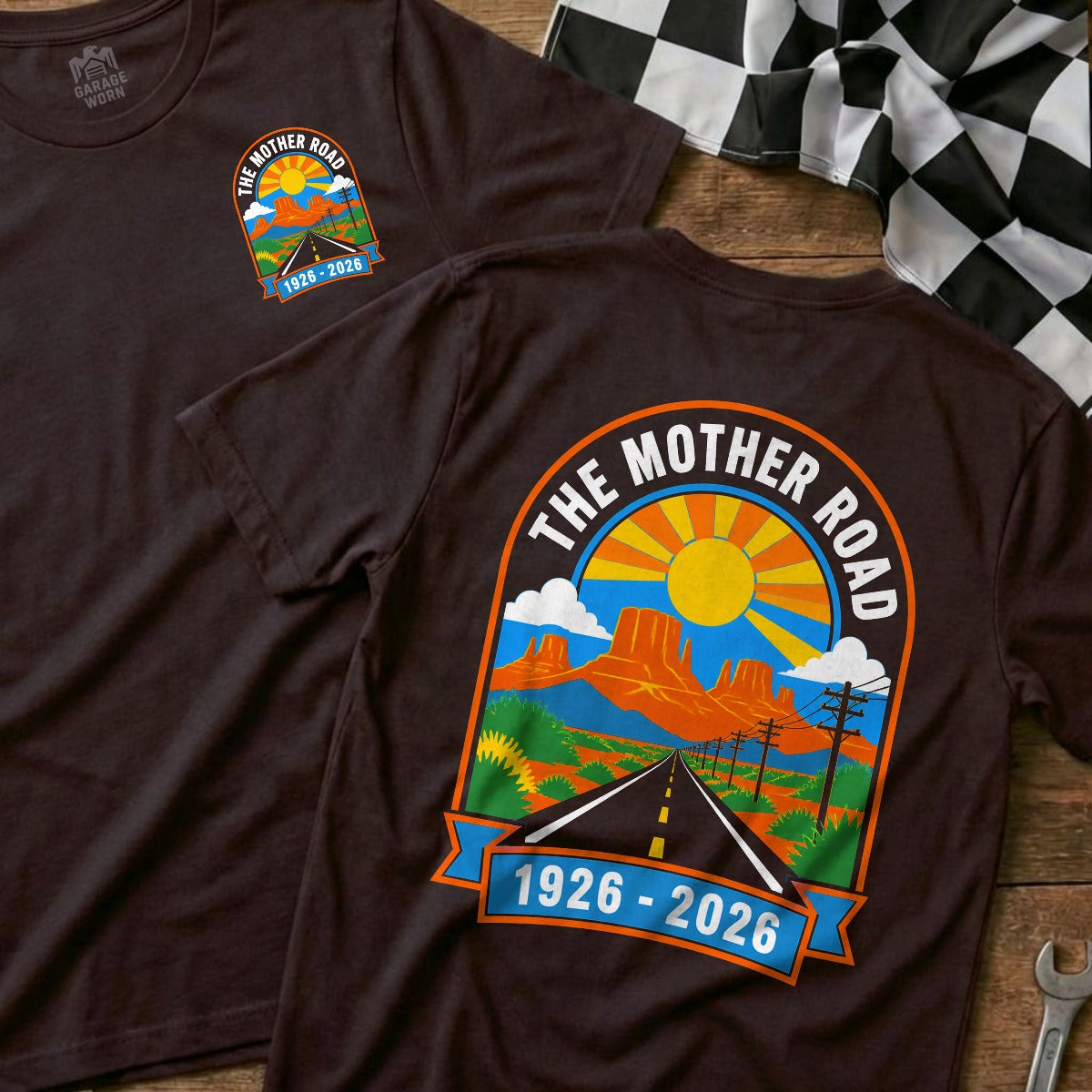 Choc Brown | Front & Back