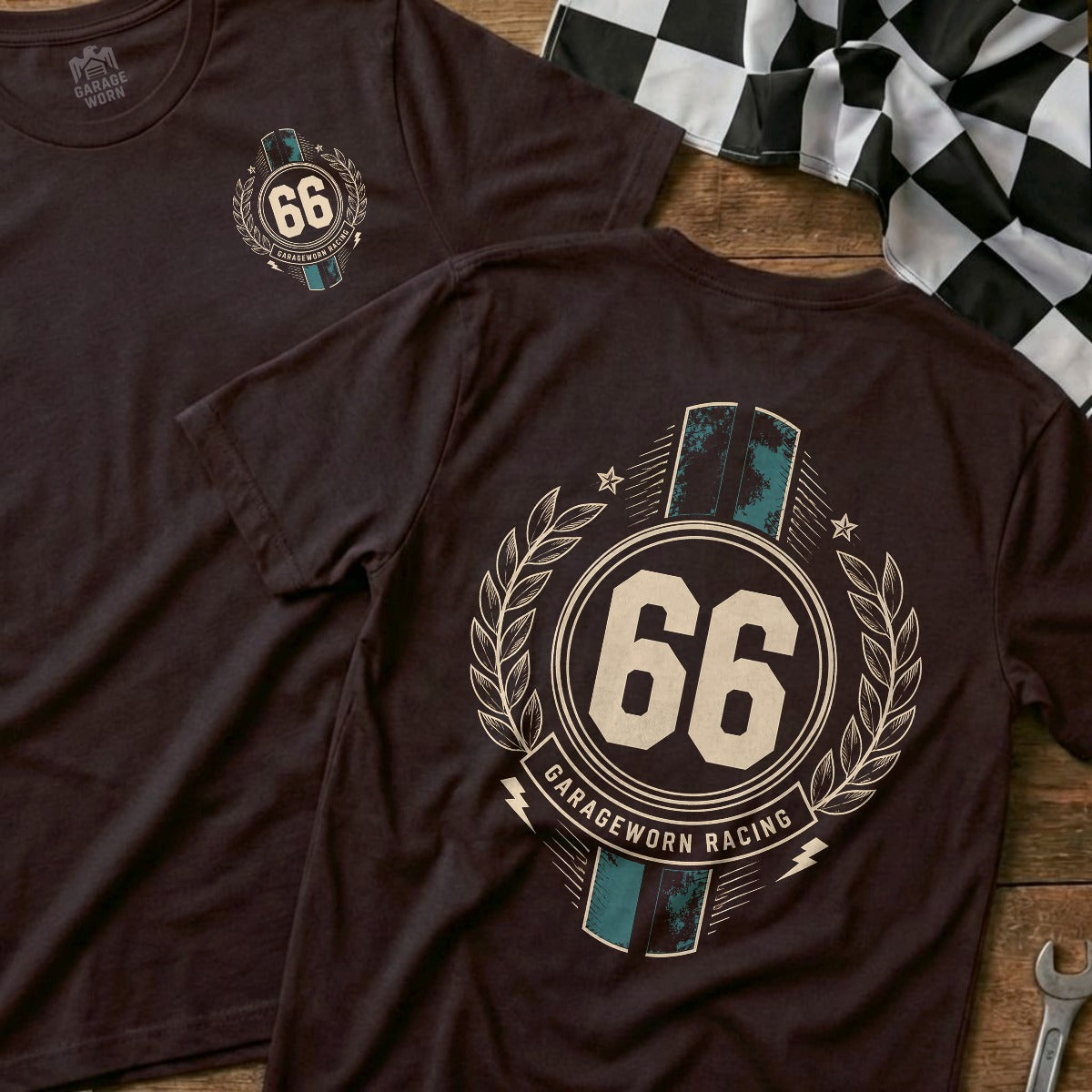 Choc Brown | Front & Back