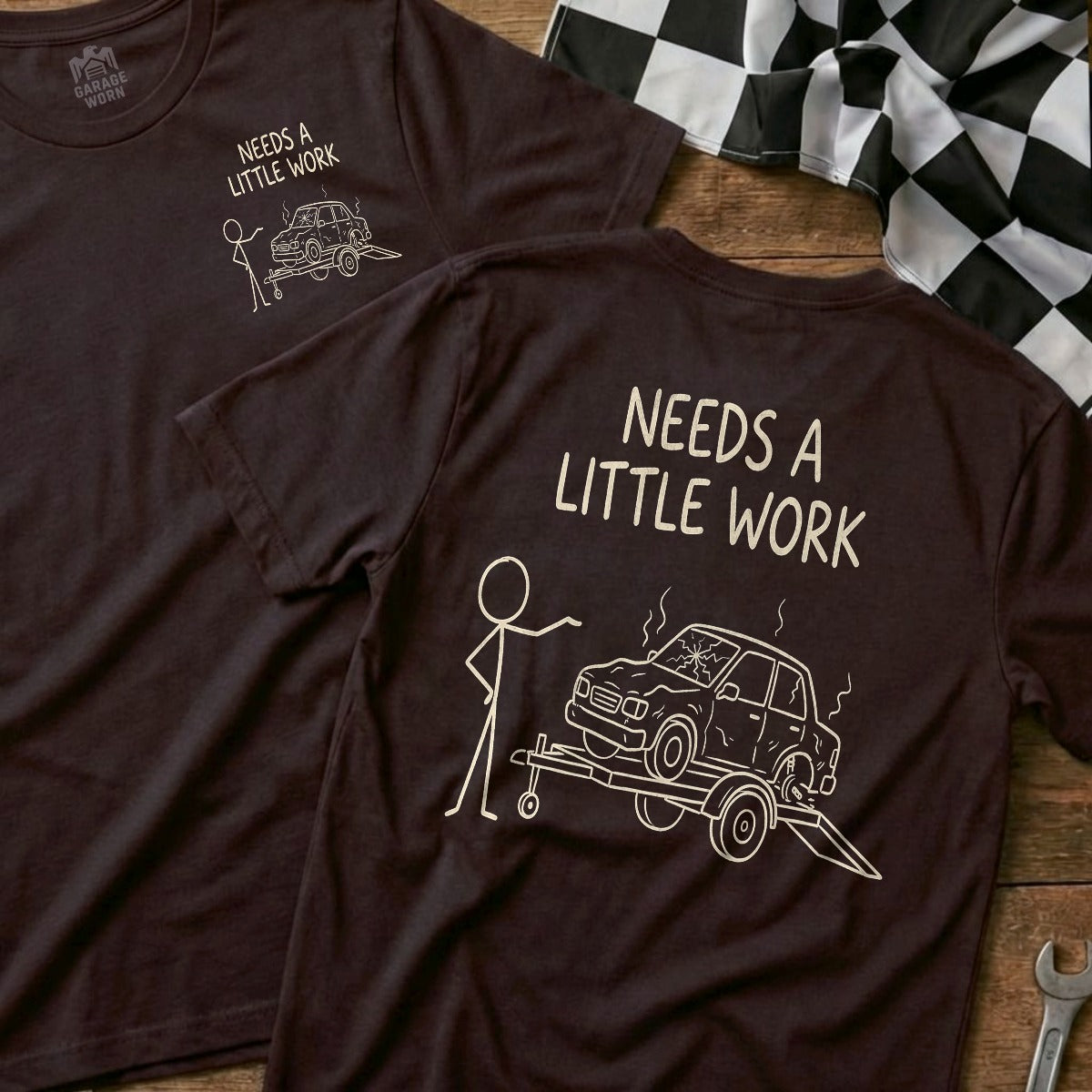 Choc Brown | Front & Back