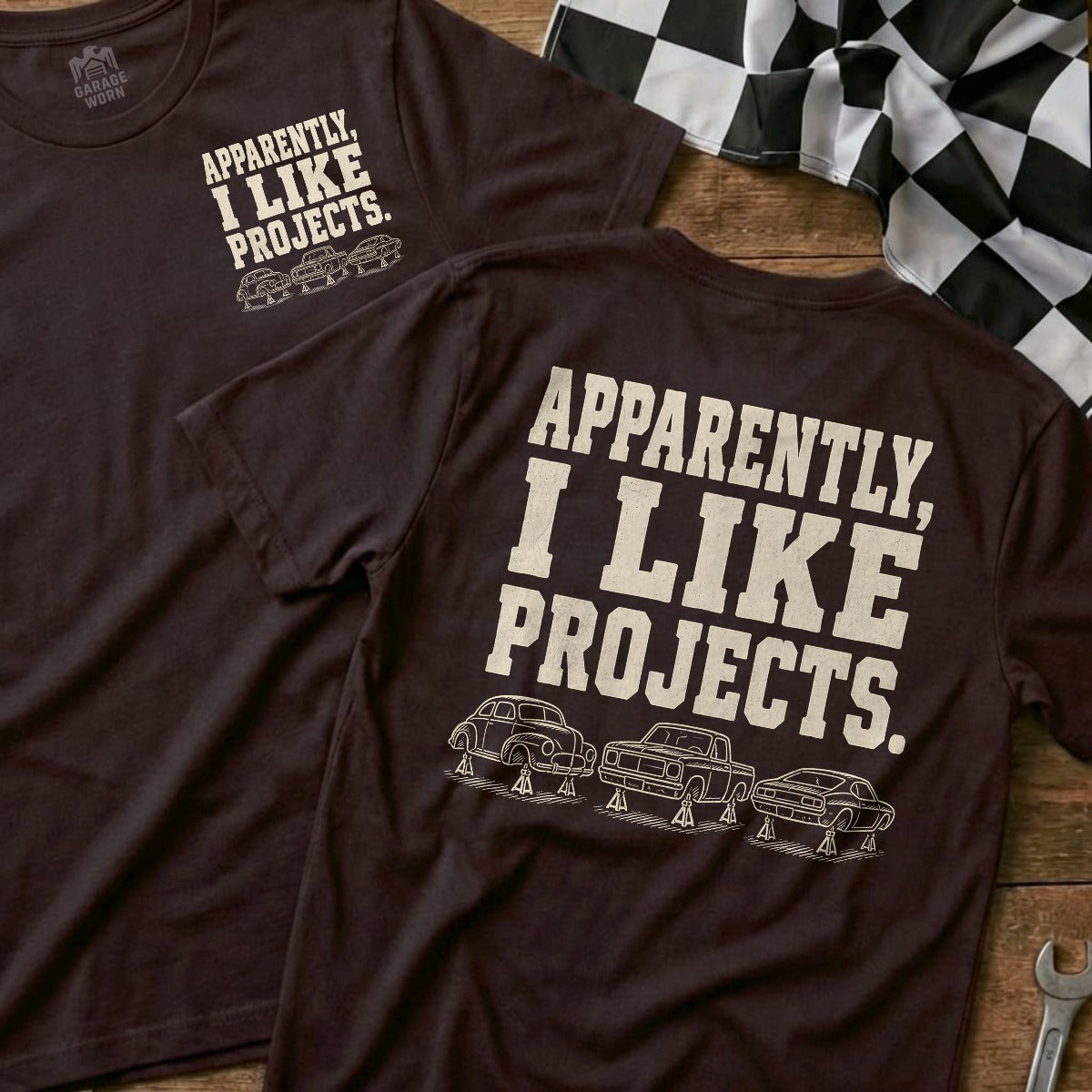 Choc Brown | Front & Back