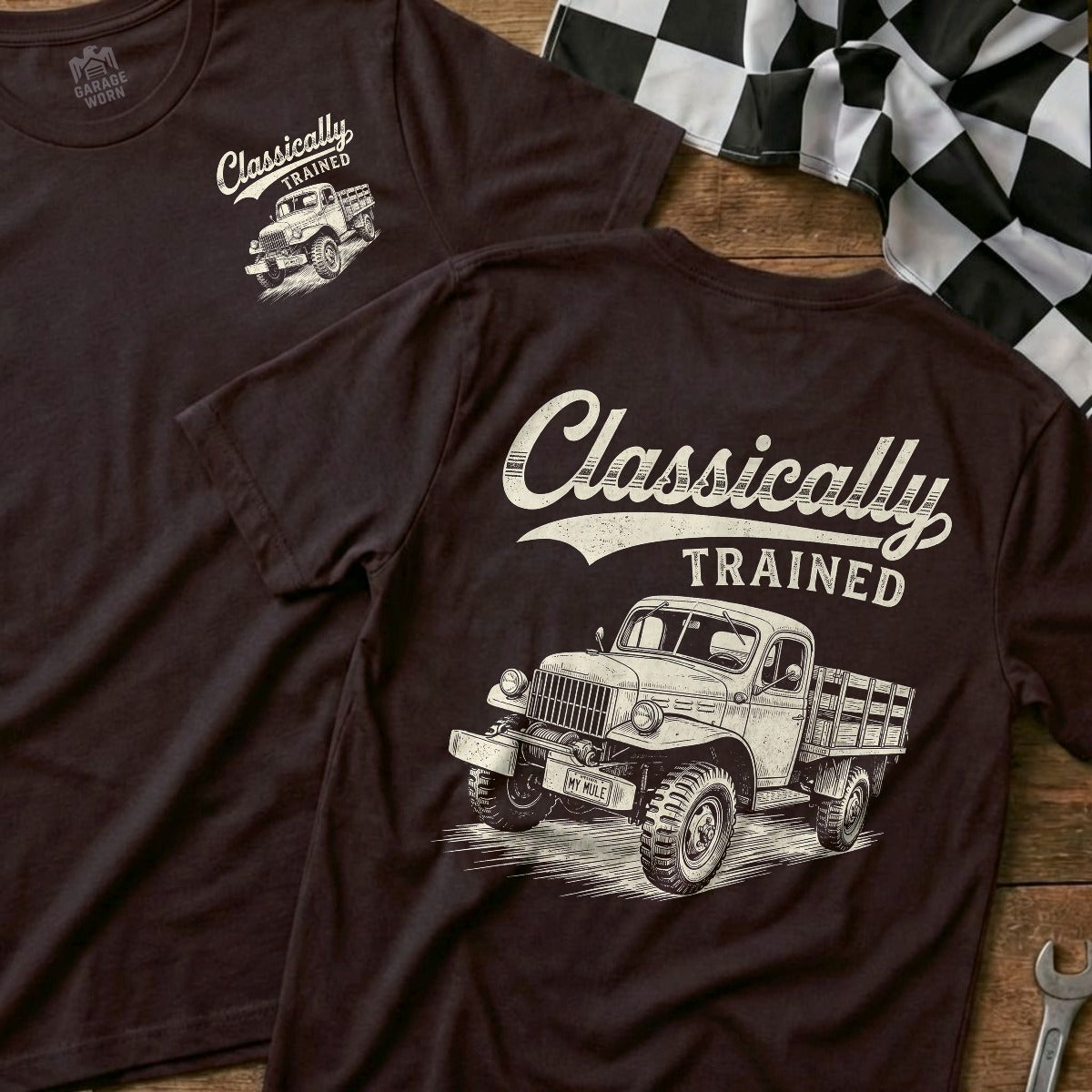 Choc Brown | Front & Back
