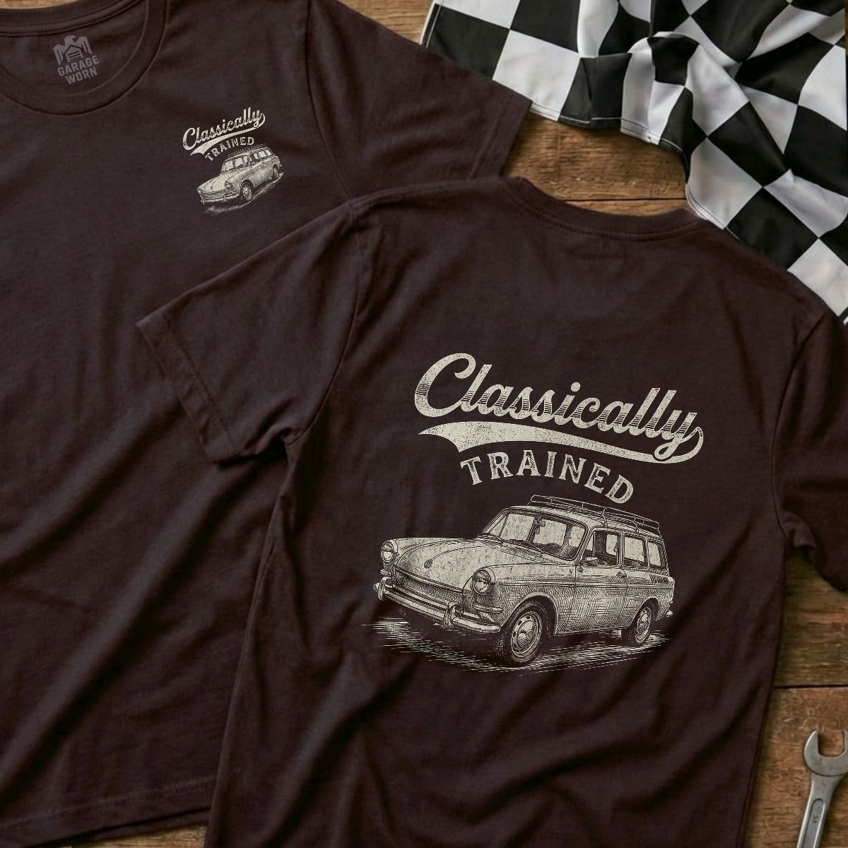 Choc Brown | Front & Back