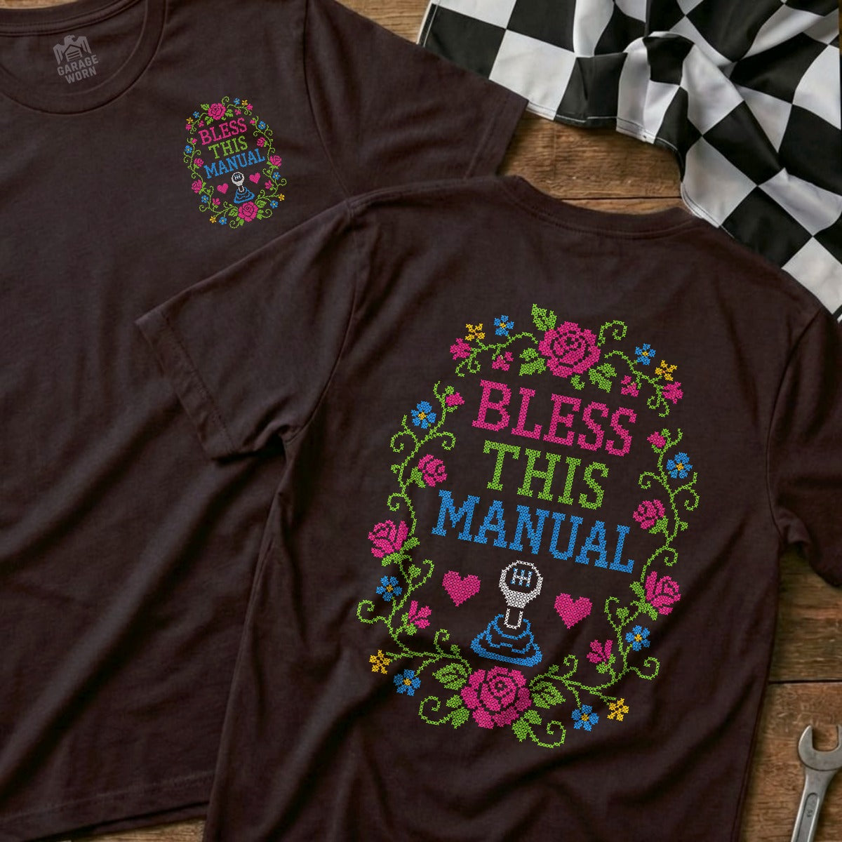 Choc Brown | Front & Back
