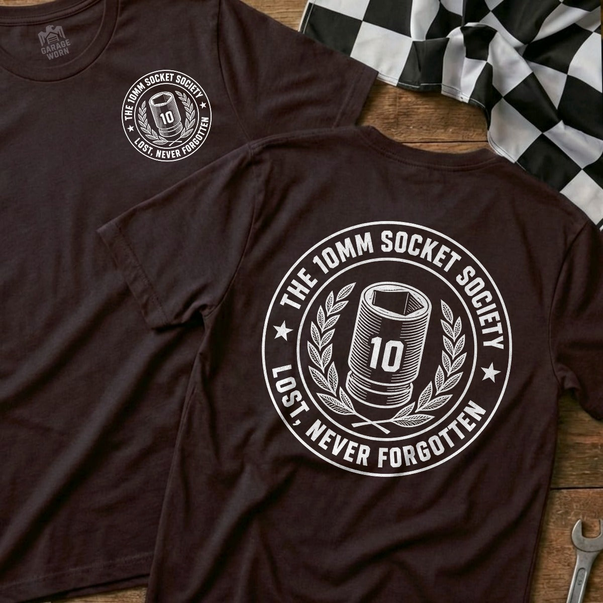 Choc Brown | Front & Back