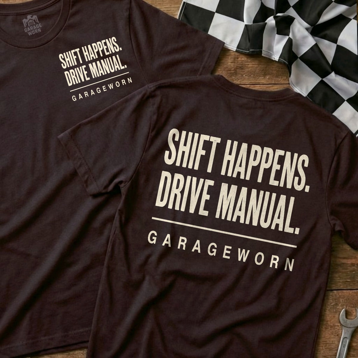 Choc Brown | Front & Back