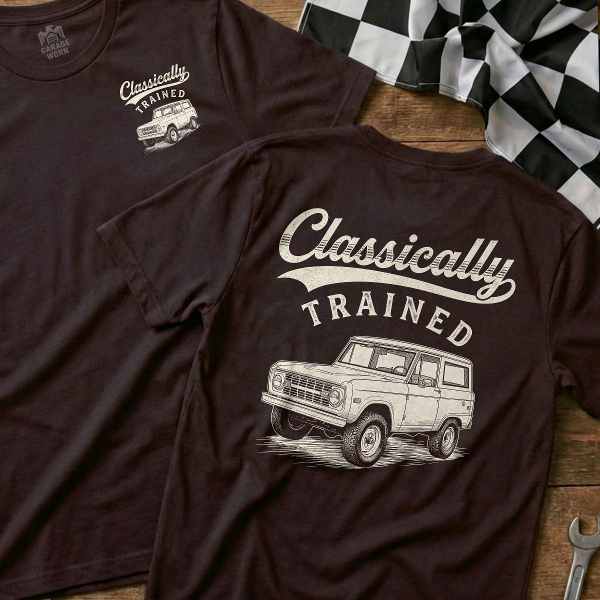 Choc Brown | Front & Back