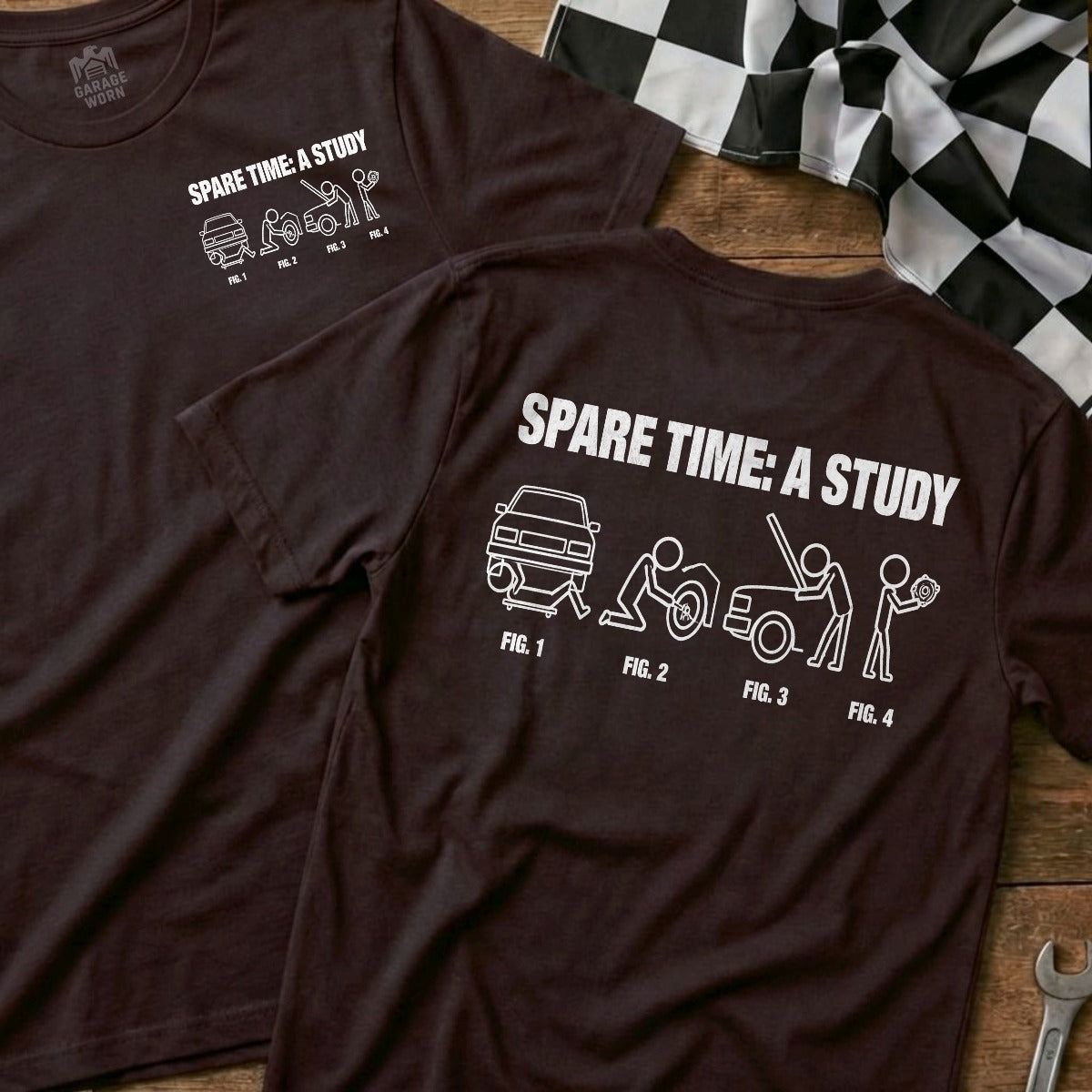 Choc Brown | Front & Back