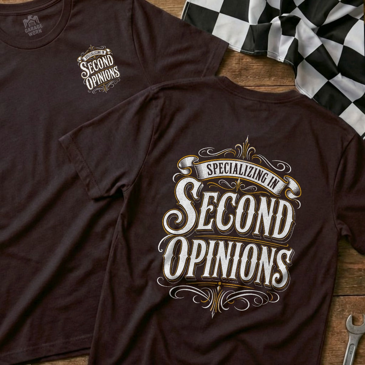 Choc Brown | Front & Back