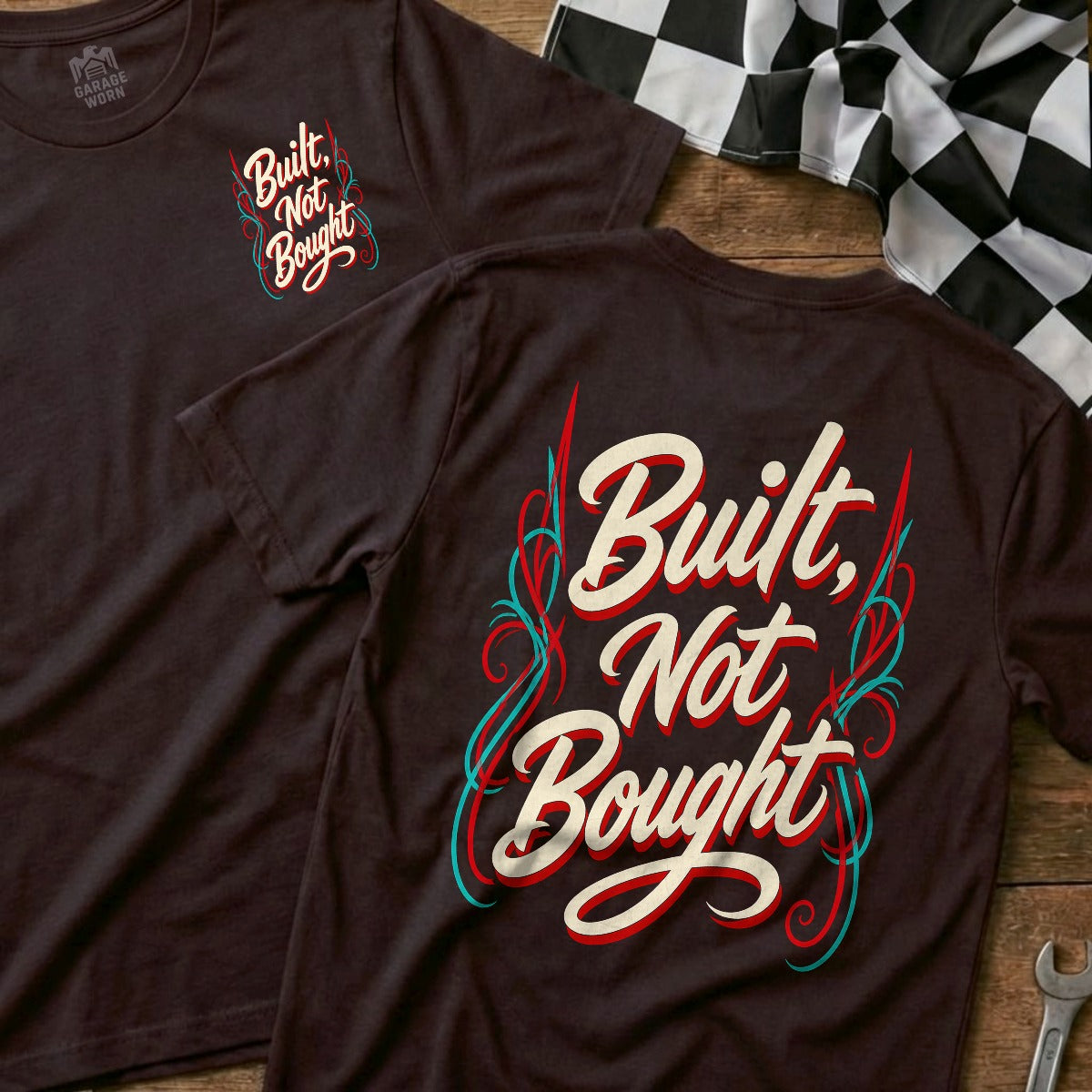 Choc Brown | Front & Back