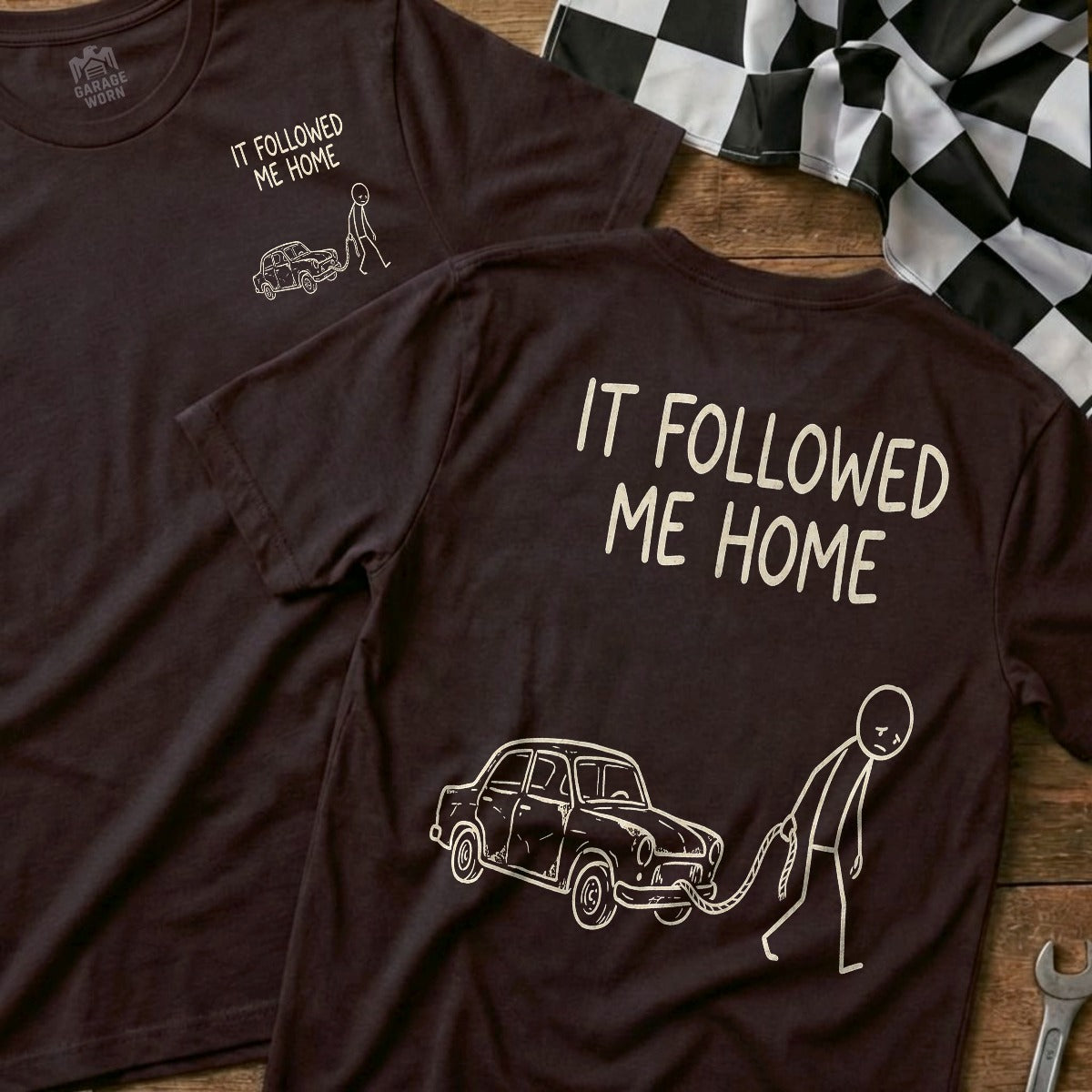 Choc Brown | Front & Back