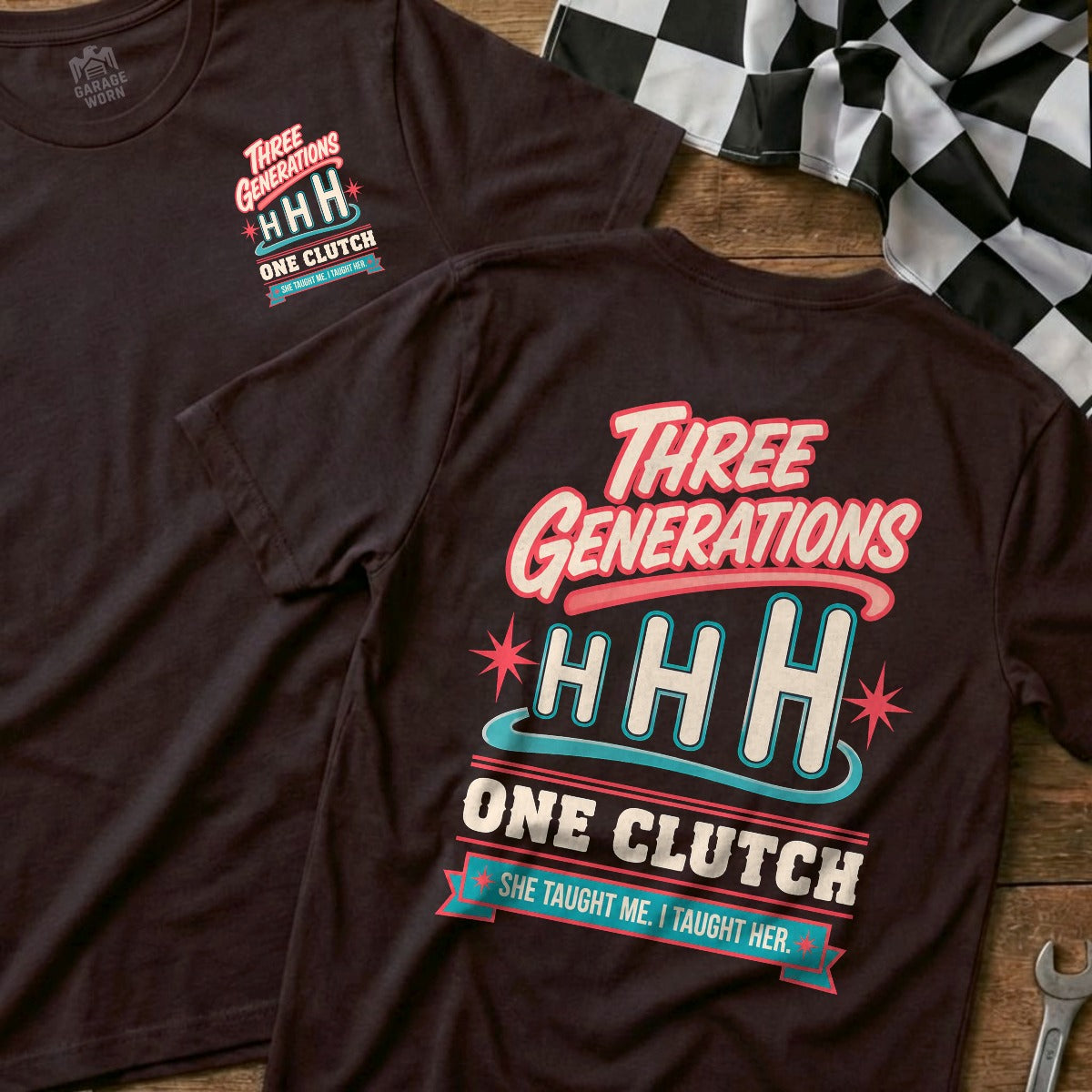 Choc Brown | Front & Back