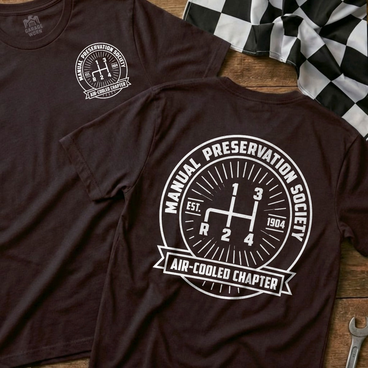 Choc Brown | Front & Back