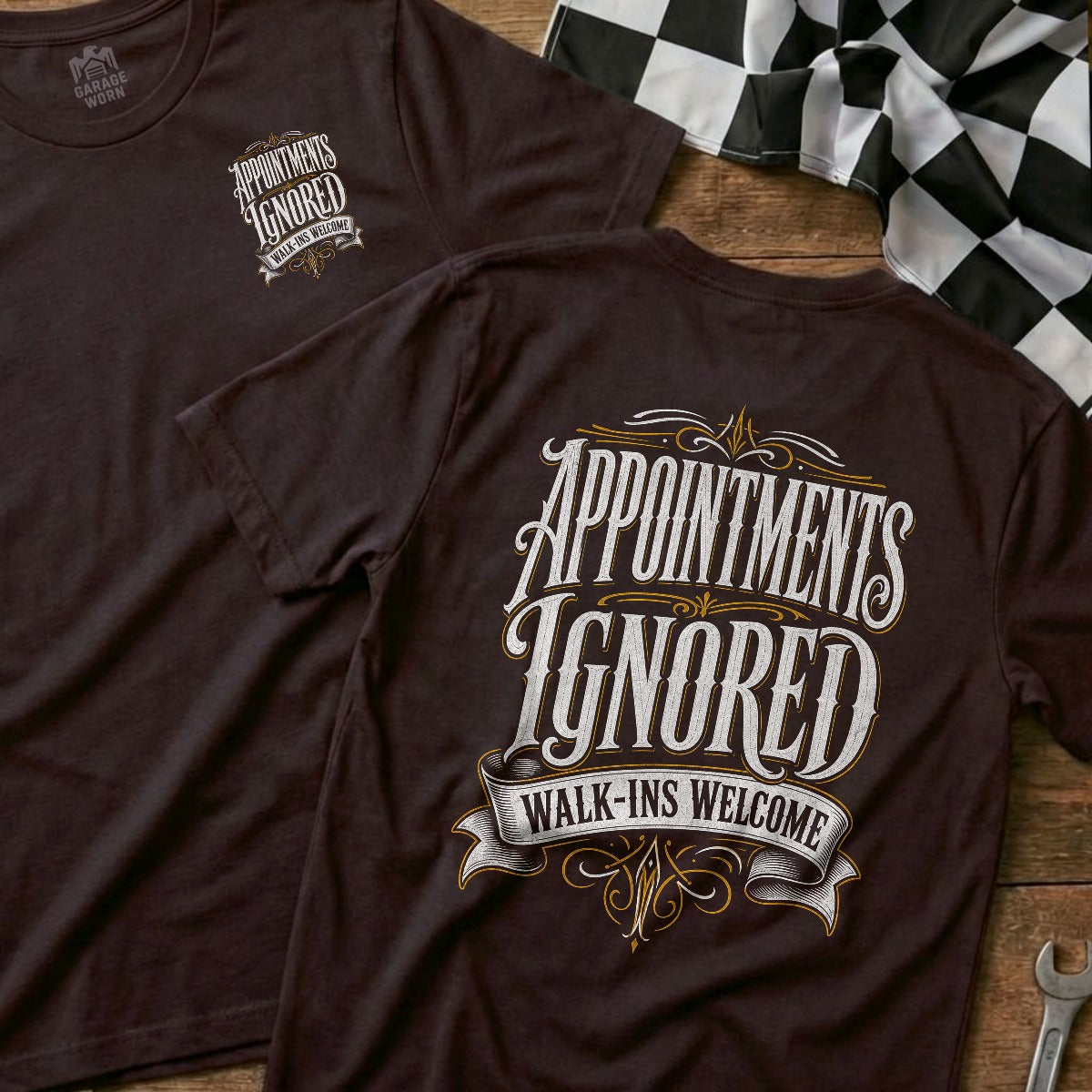 Choc Brown | Front & Back