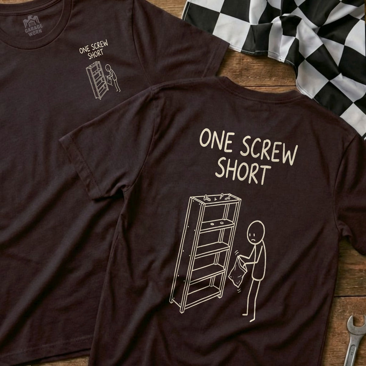 Choc Brown | Front & Back