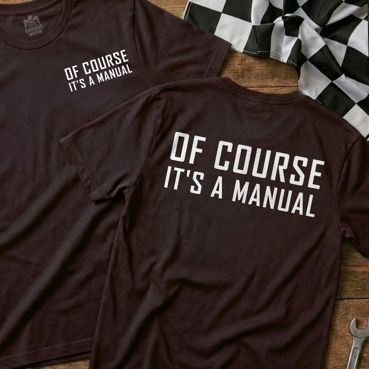 Choc Brown | Front & Back