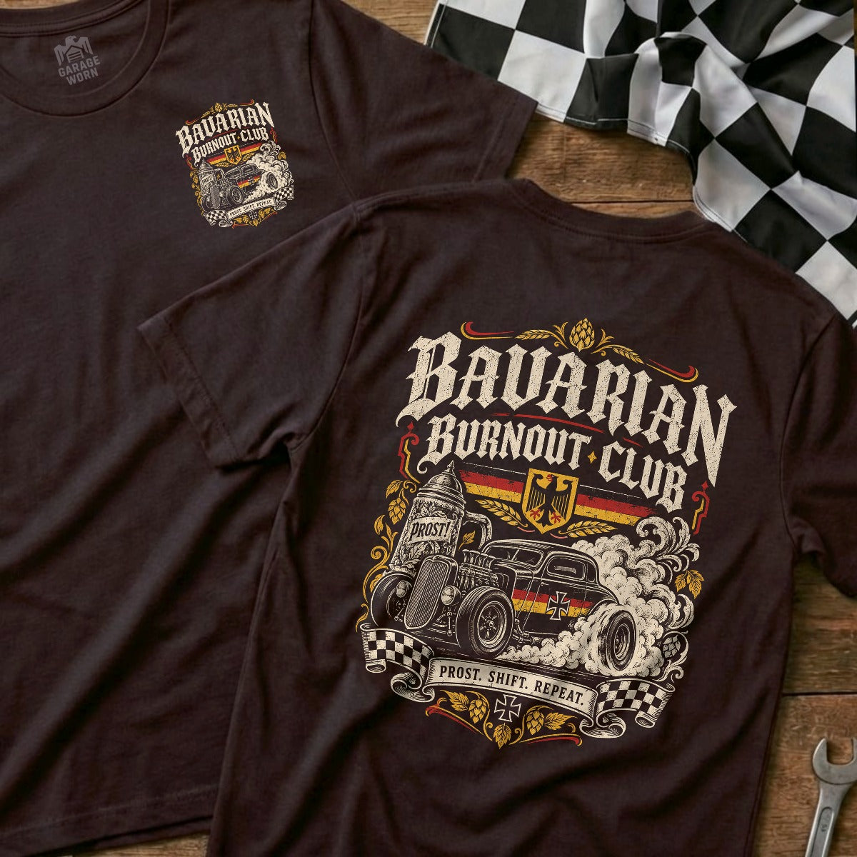 Choc Brown | Front & Back