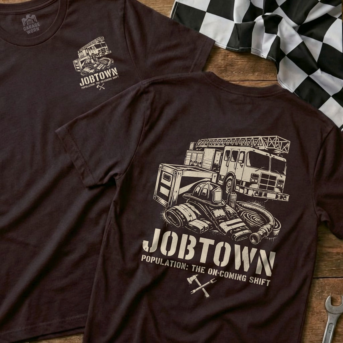 Choc Brown | Front & Back