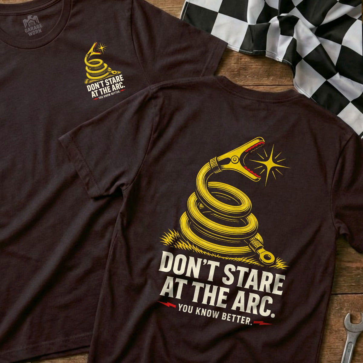 Choc Brown | Front & Back