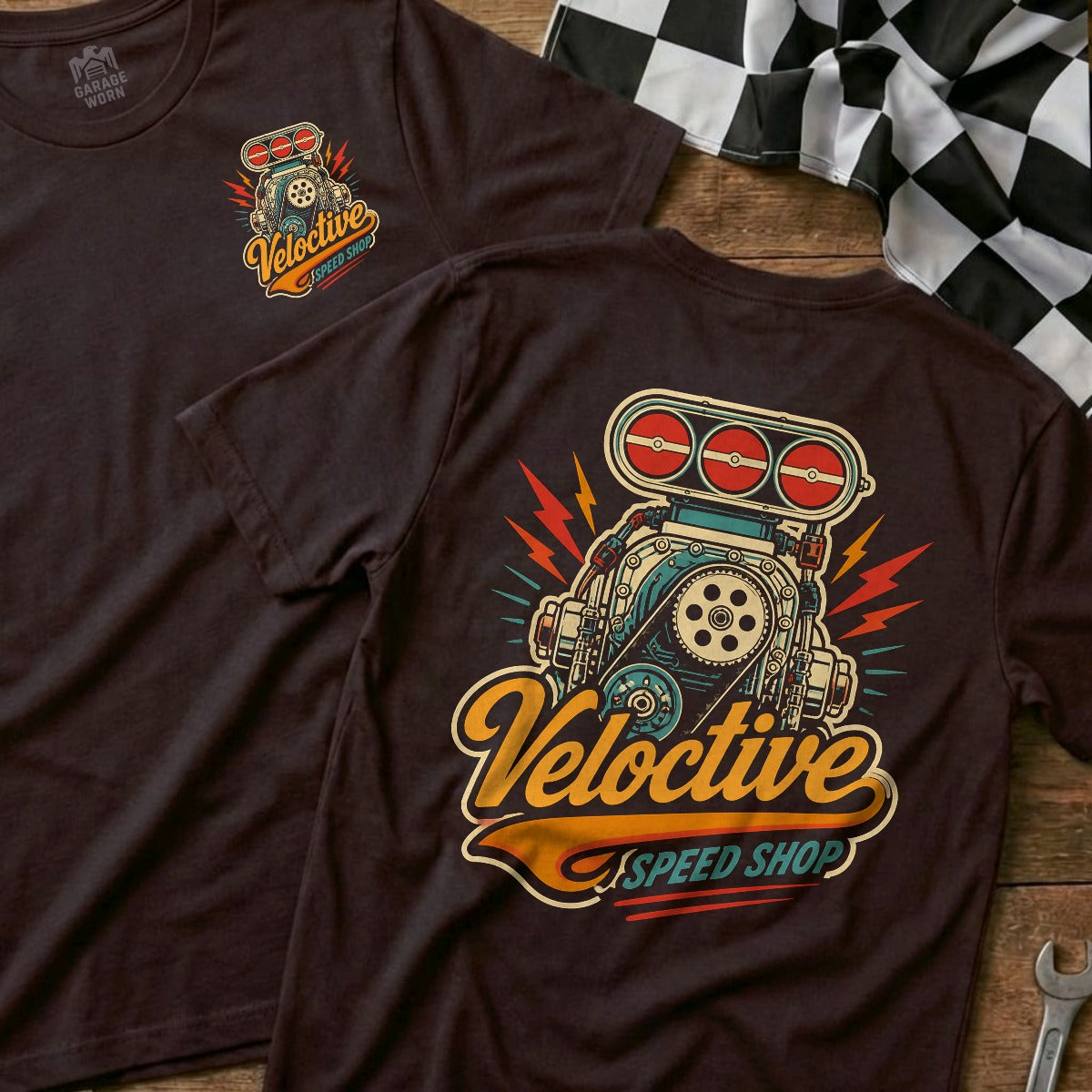 Choc Brown | Front & Back