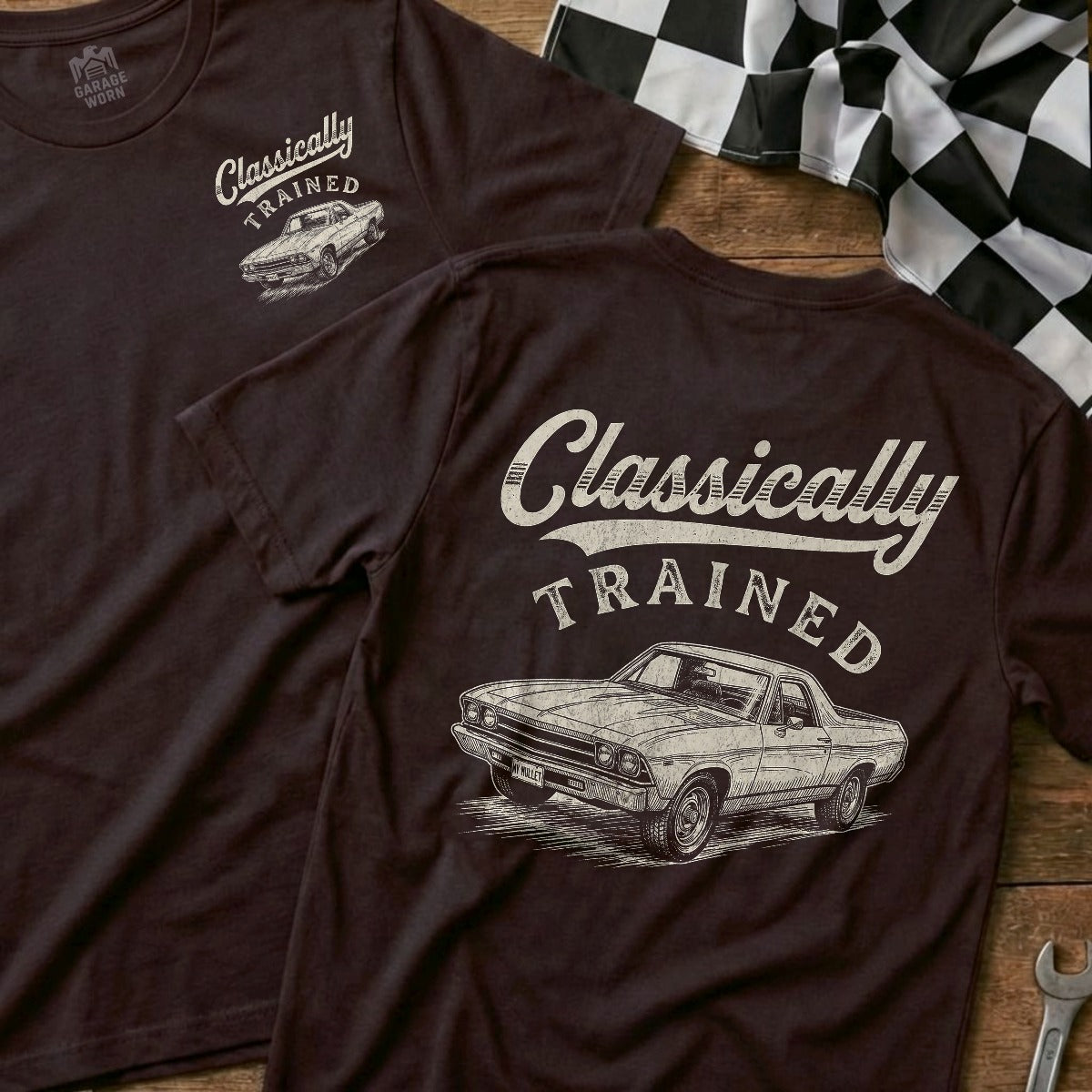 Choc Brown | Front & Back