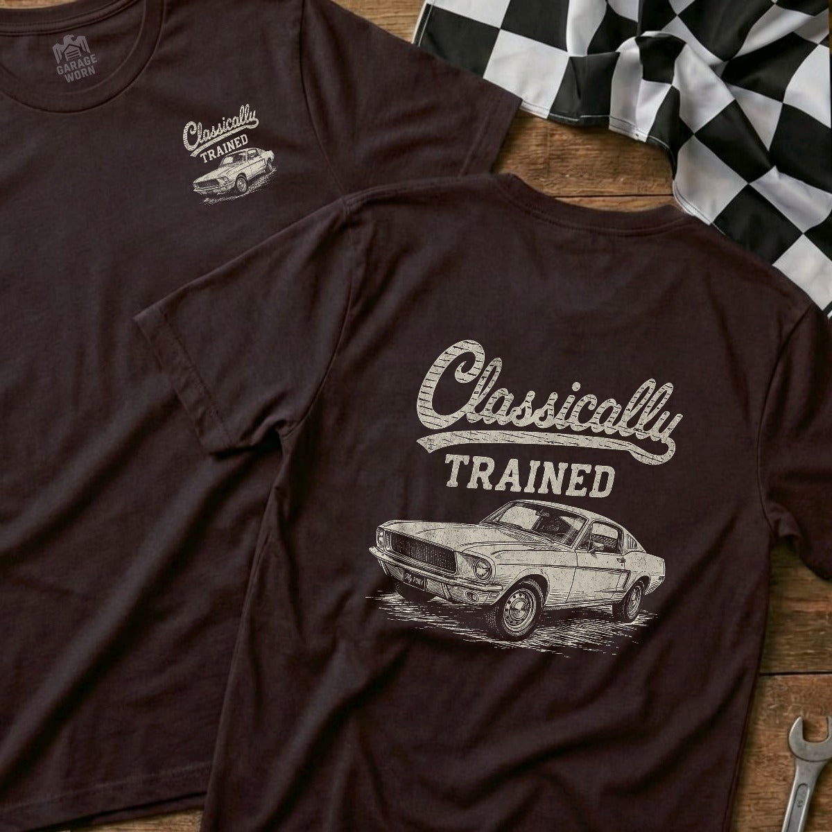 Choc Brown | Front & Back