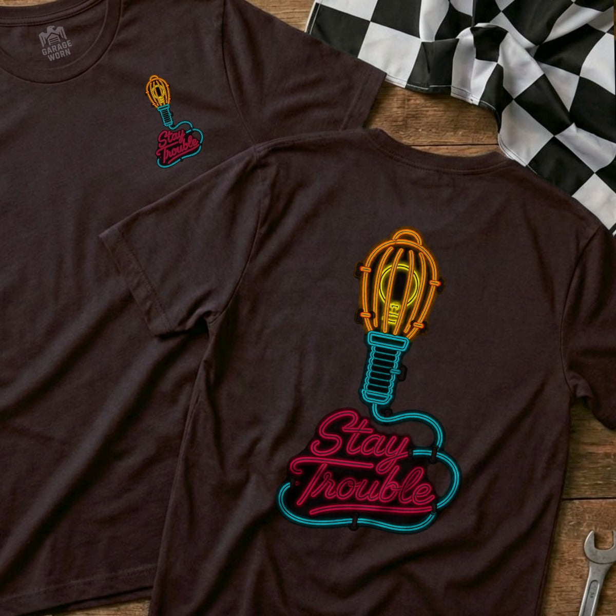 Choc Brown | Front & Back