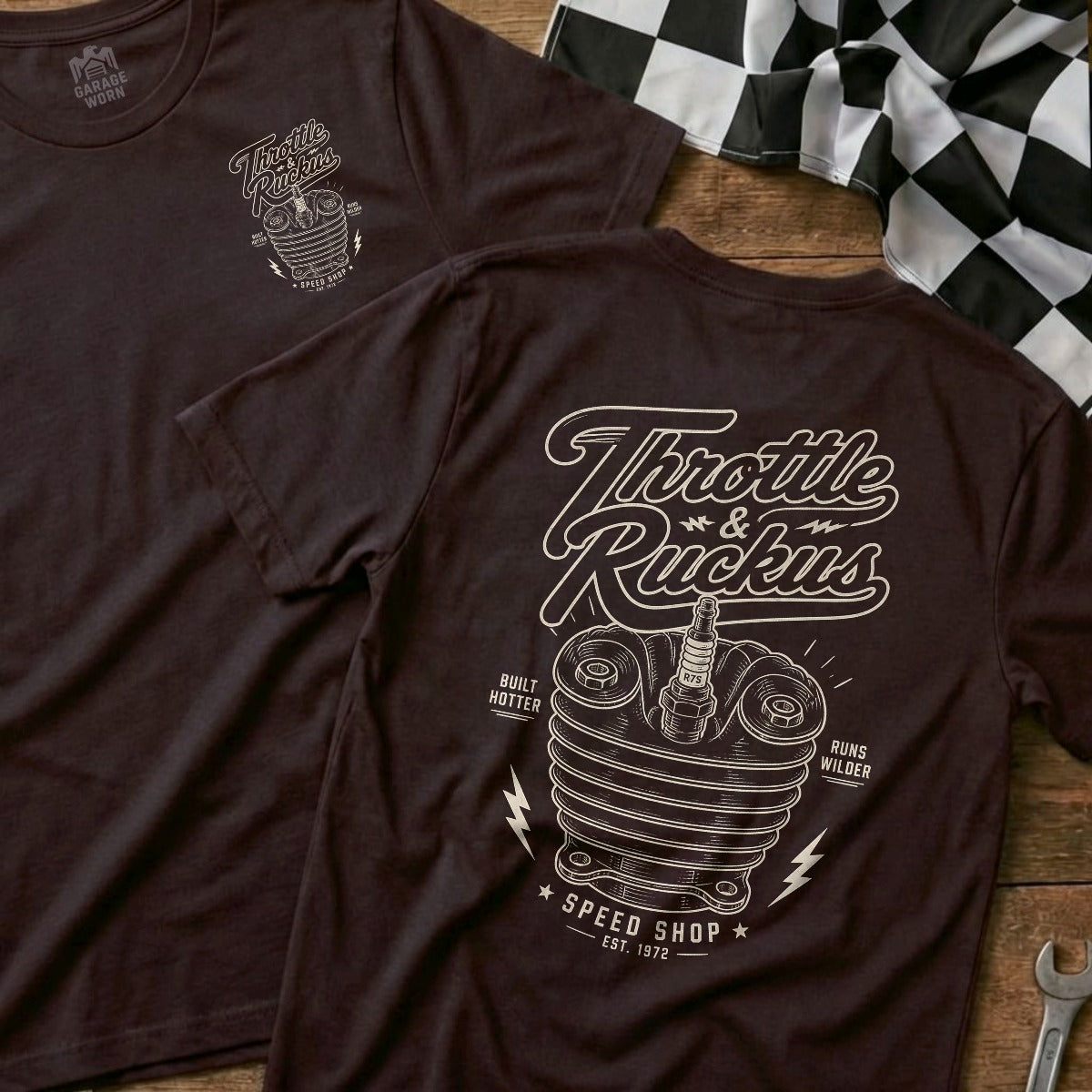 Choc Brown | Front & Back