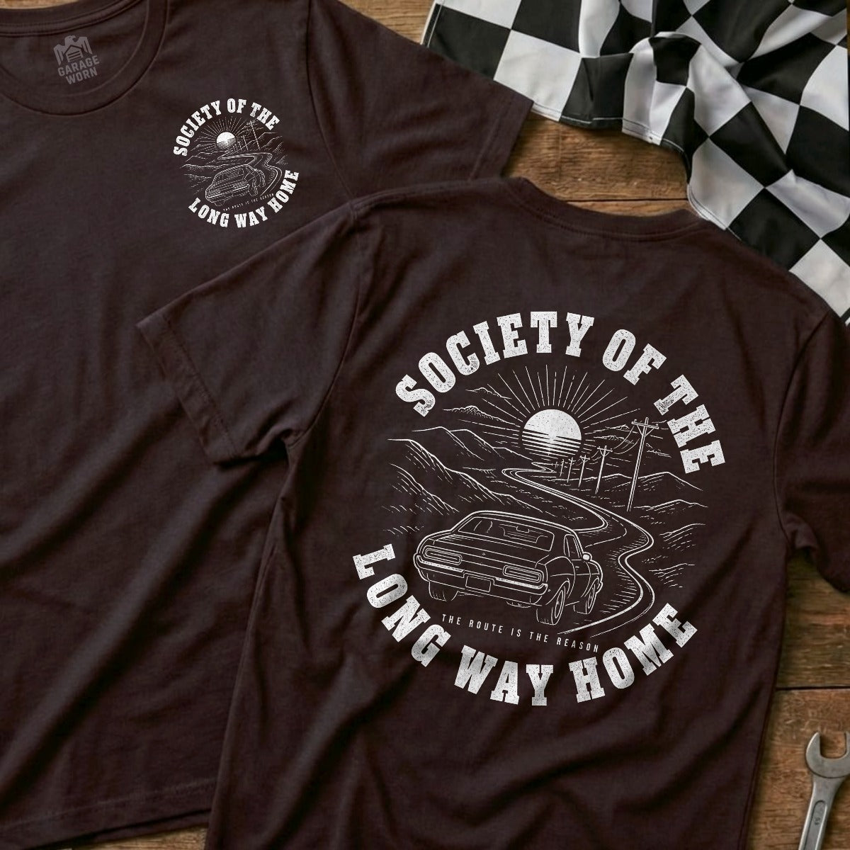 Choc Brown | Front & Back