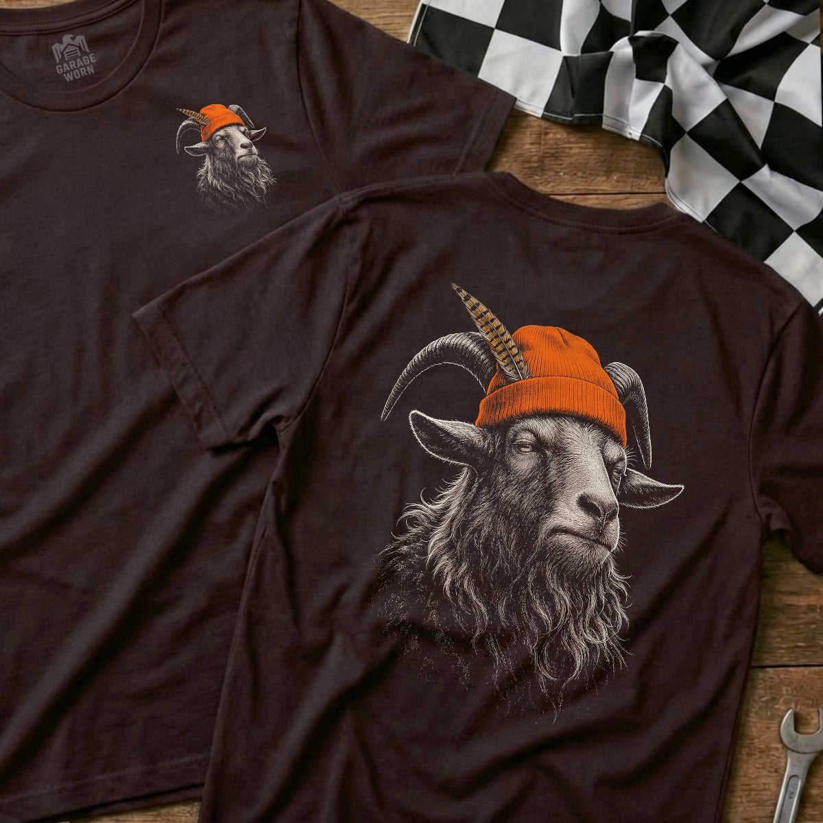 Choc Brown | Front & Back