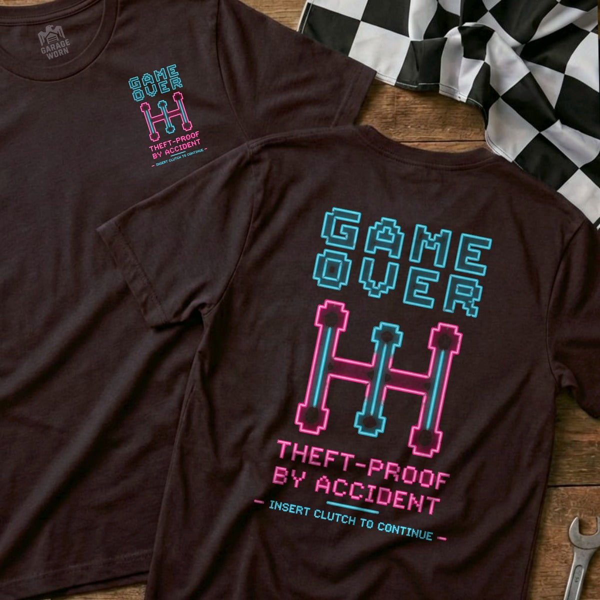 Choc Brown | Front & Back