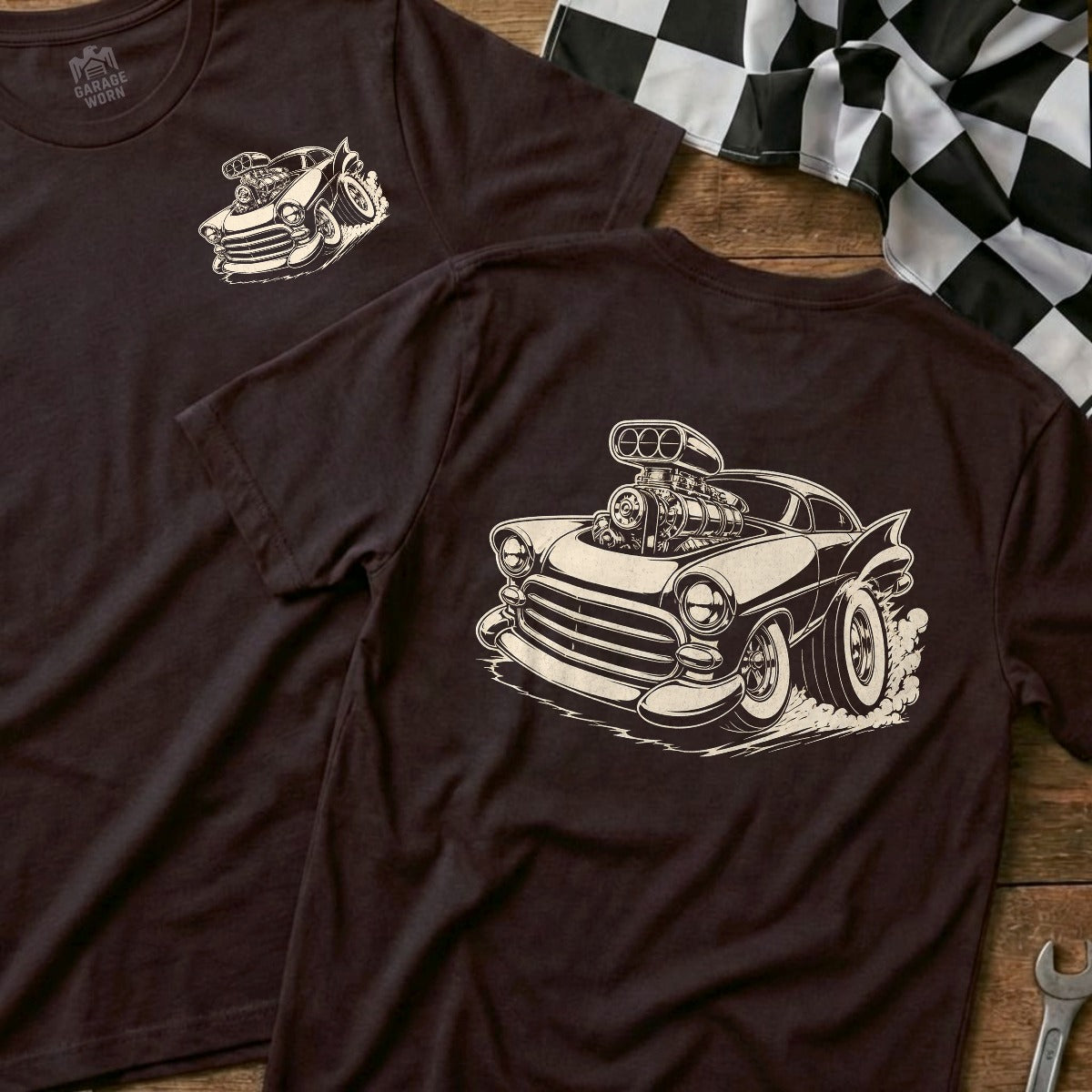 Choc Brown | Front & Back