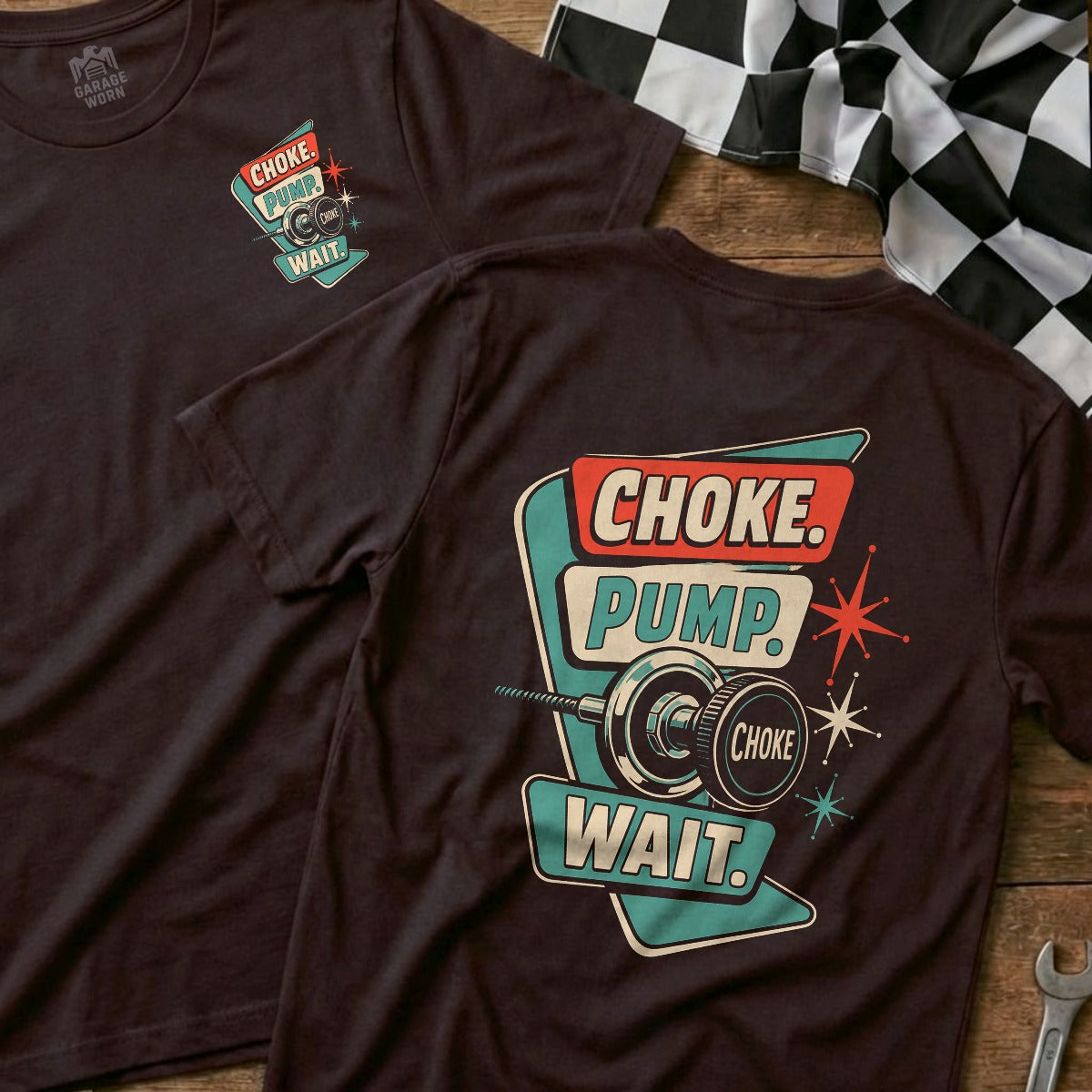 Choc Brown | Front & Back