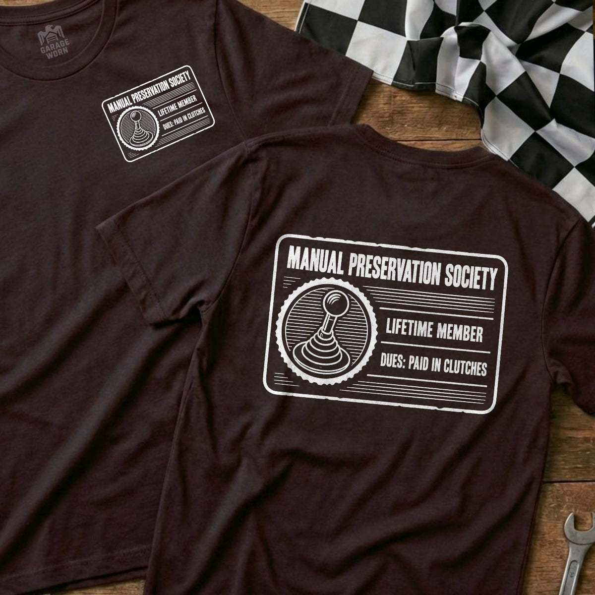 Choc Brown | Front & Back
