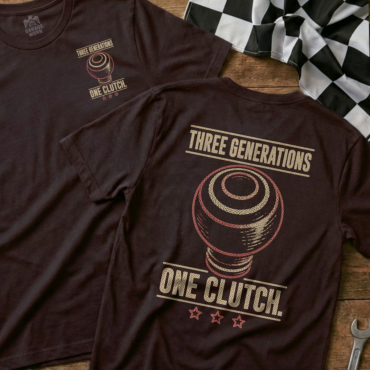 Choc Brown | Front & Back