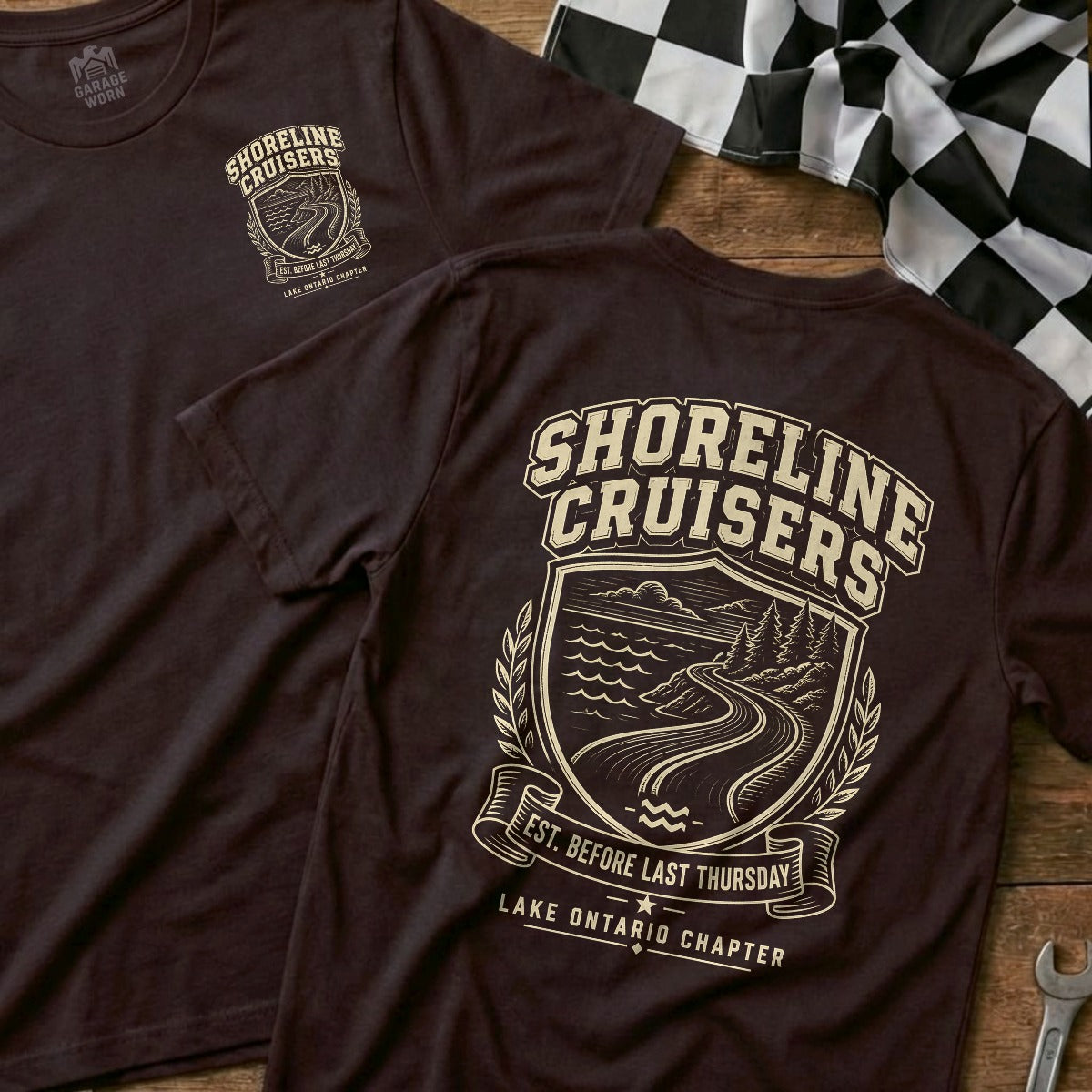 Choc Brown | Front & Back