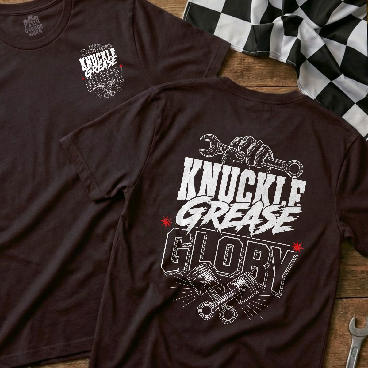 Choc Brown | Front & Back
