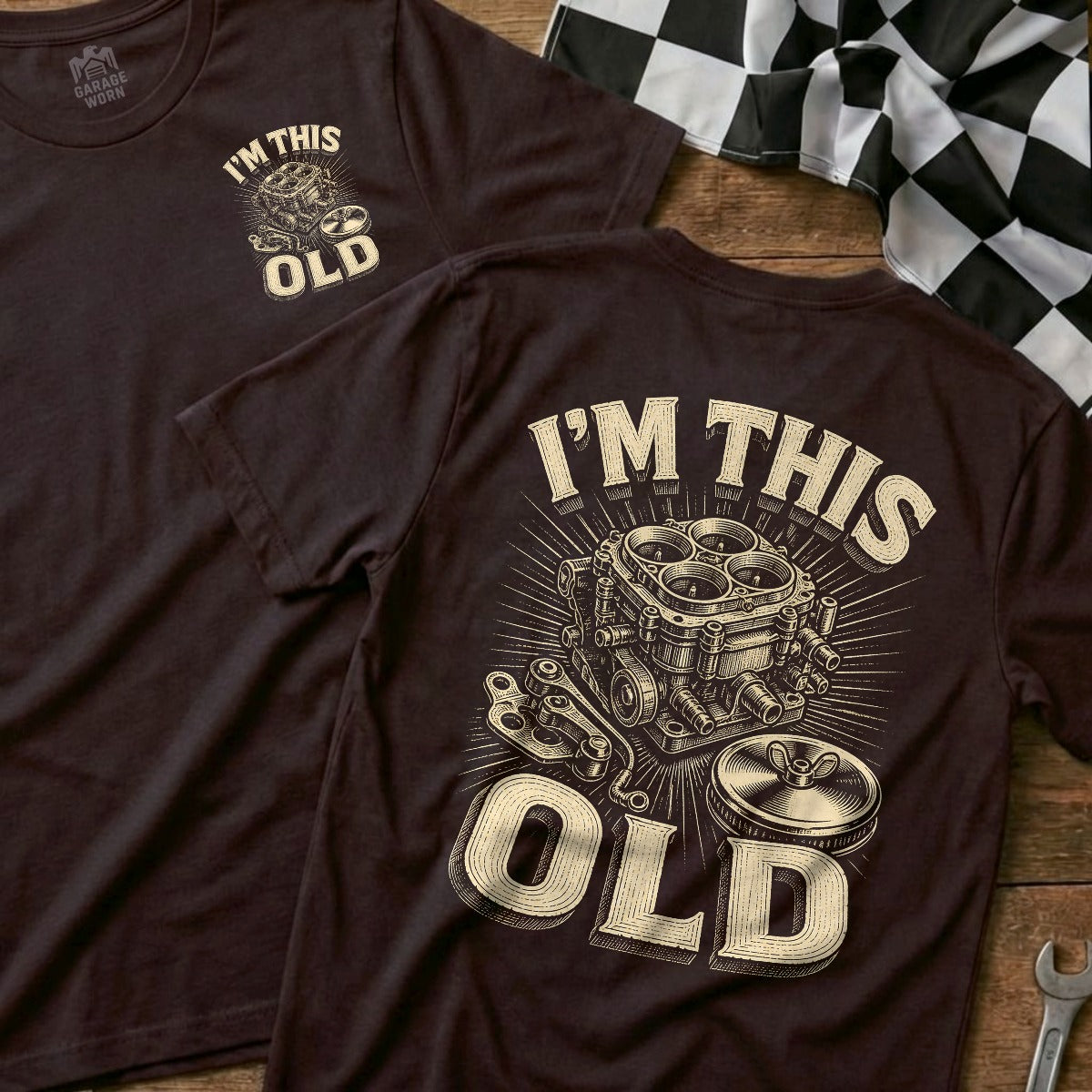 Choc Brown | Front & Back