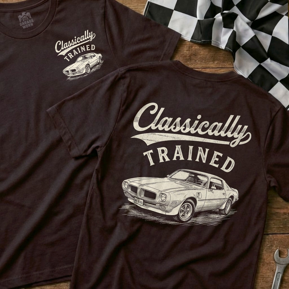 Choc Brown | Front & Back